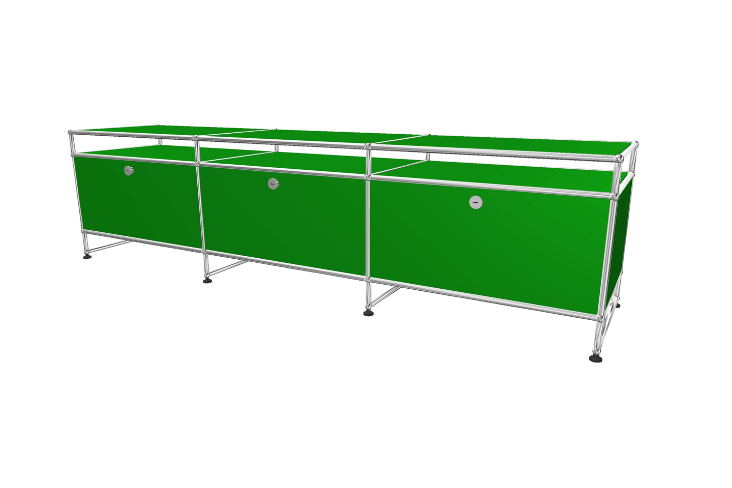 USM Haller TV-Board / Lowboard mit Sockel / Aufsatz Tiefe 50 cm