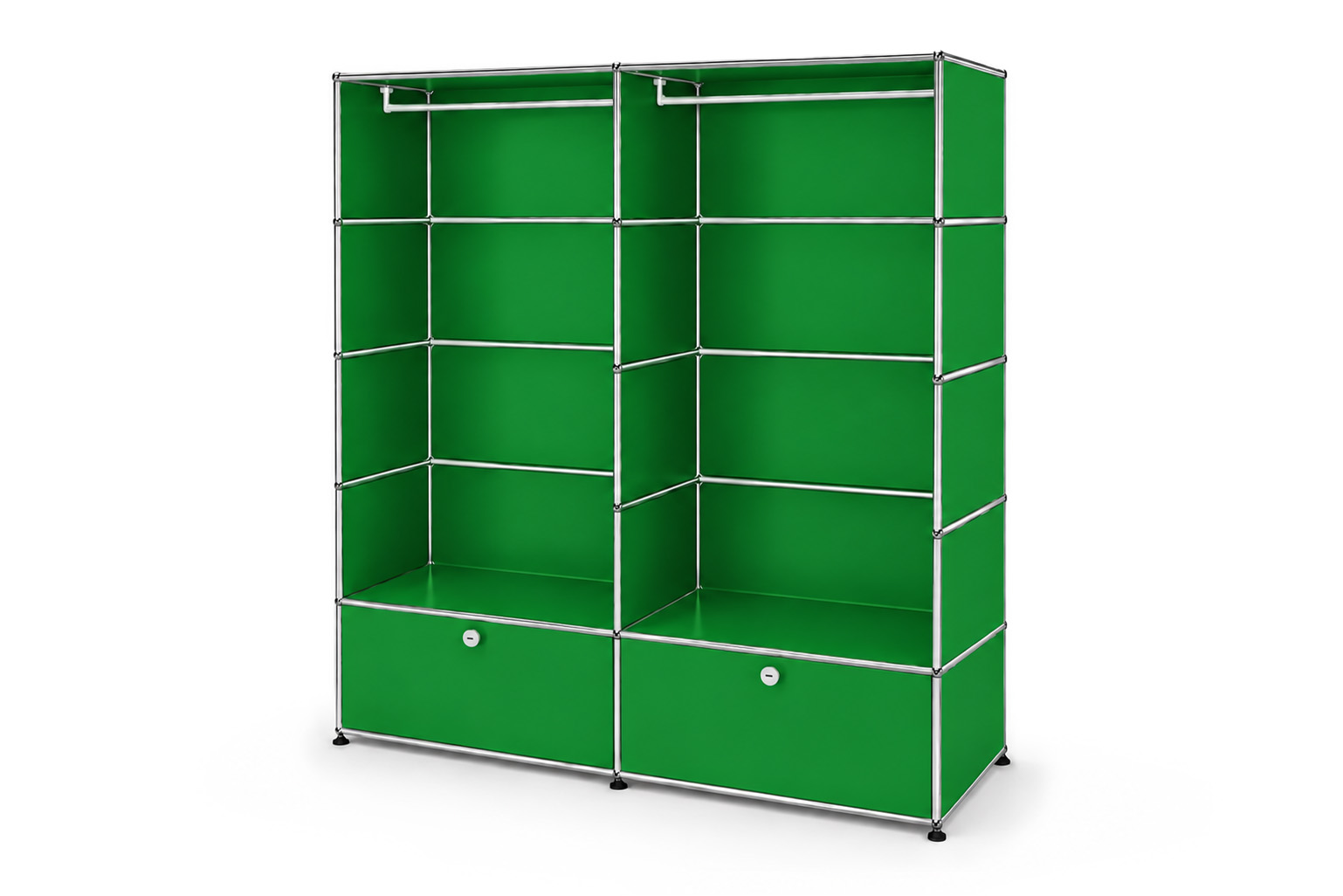USM Haller Garderobenschrank mit Klapptüren Tiefe 50 cm
