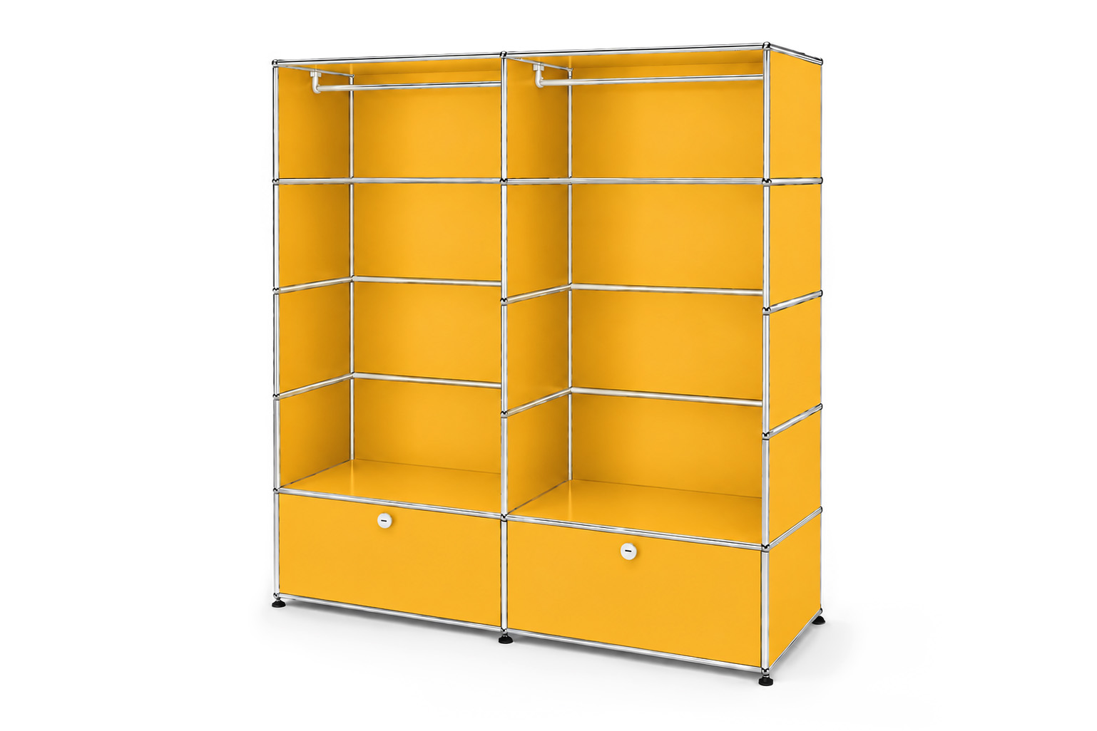 USM Haller Garderobenschrank mit Klapptüren Tiefe 50 cm