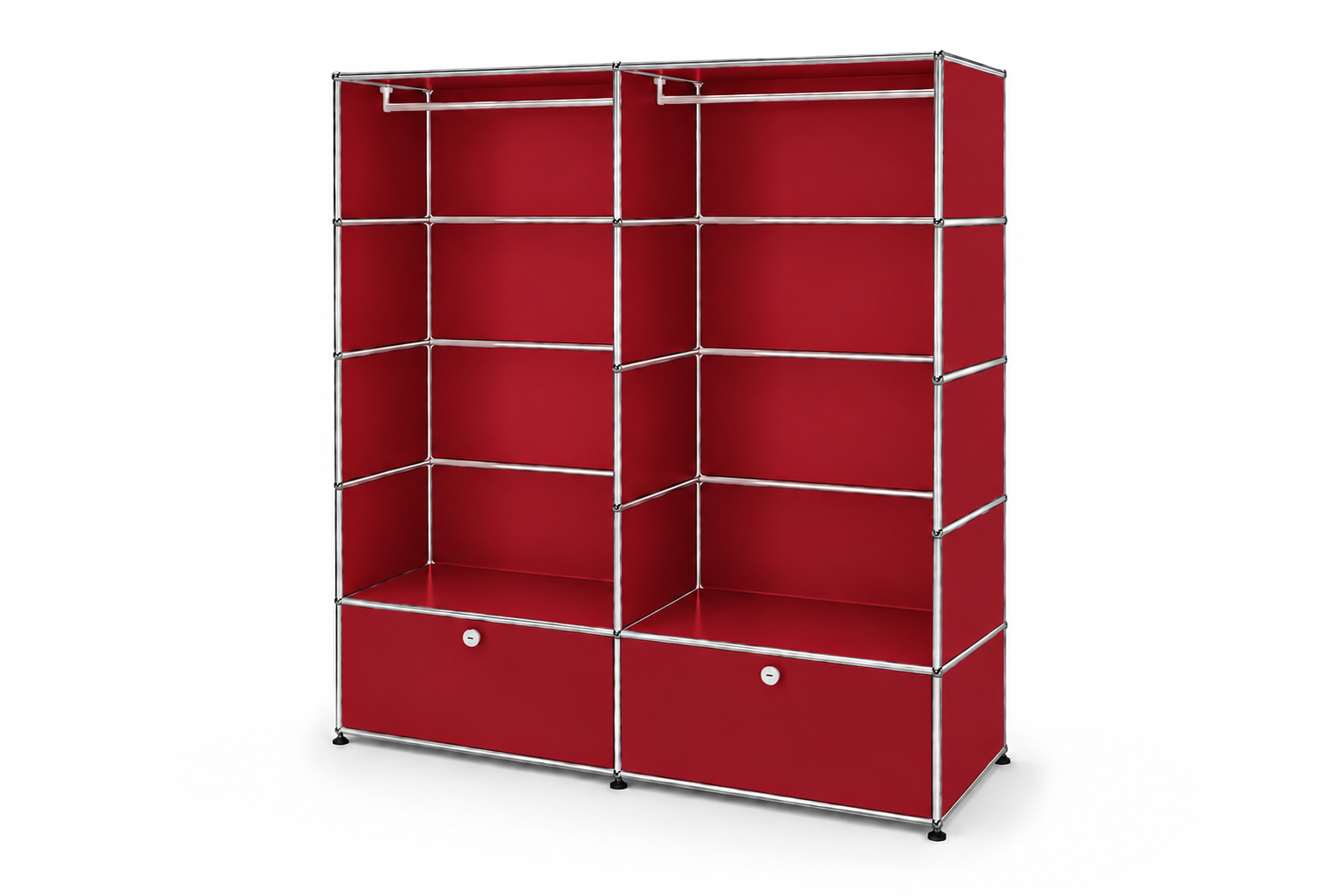 USM Haller Garderobenschrank mit Klapptüren Tiefe 50 cm
