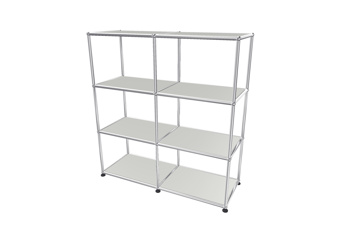 USM Haller Regal / Bücherregal in Breite 100 cm x Tiefe 35 cm