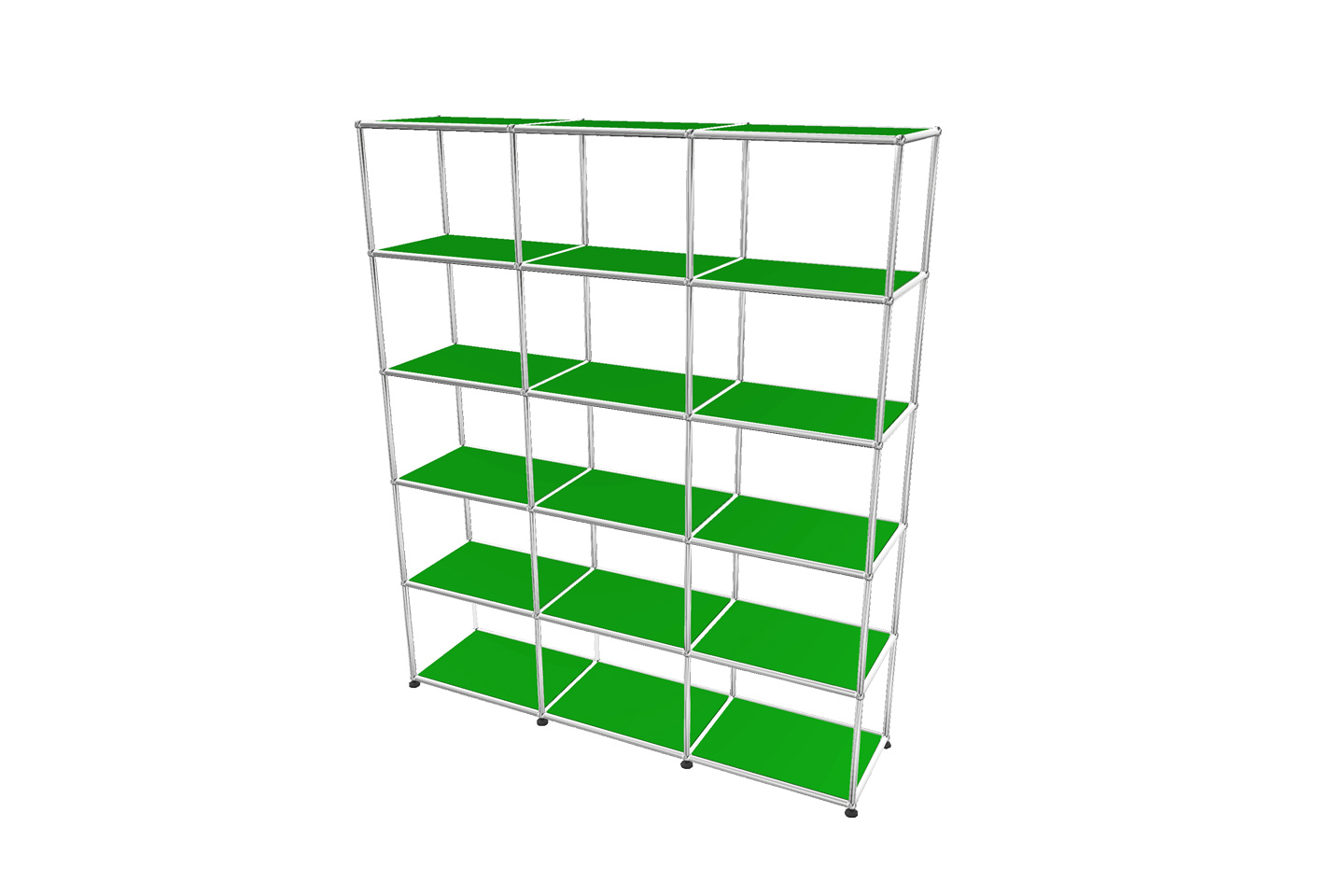 USM Haller Regal / Bücherregal in Breite 150 cm x Tiefe 35 cm