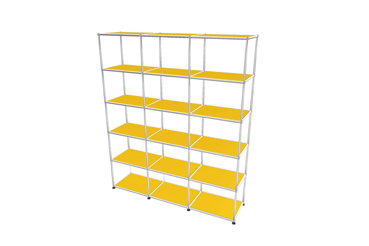 USM Haller Regal / Bücherregal in Breite 150 cm x Tiefe 35 cm