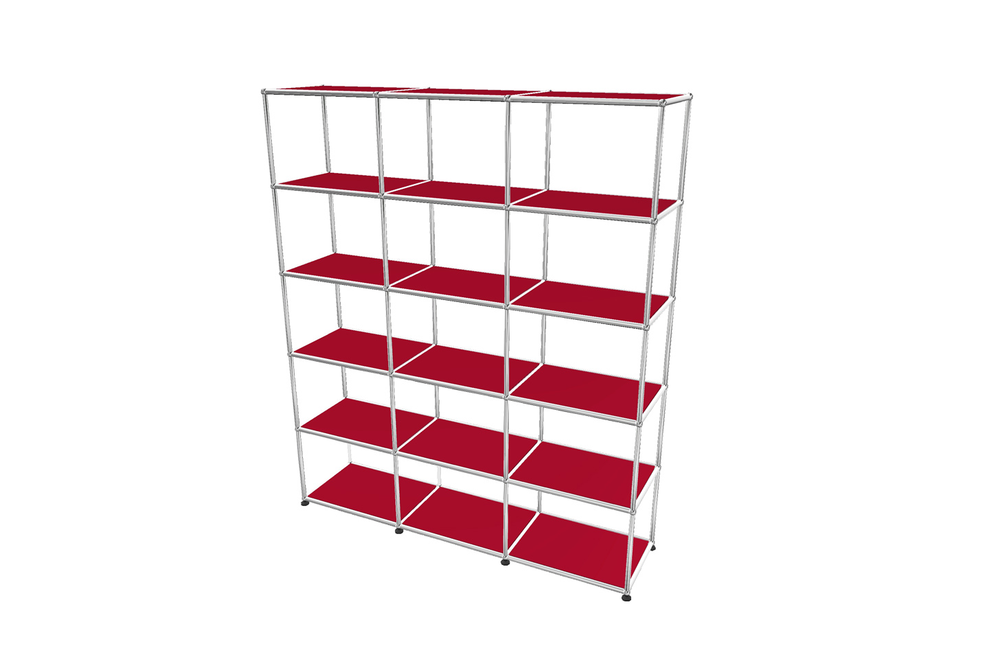 USM Haller Regal / Bücherregal in Breite 150 cm x Tiefe 35 cm