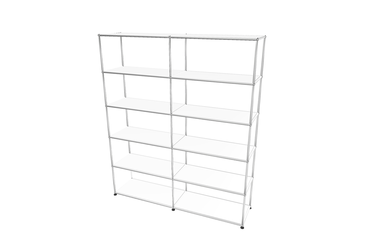 USM Haller Regal / Bücherregal in Breite 150 cm x Tiefe 35 cm