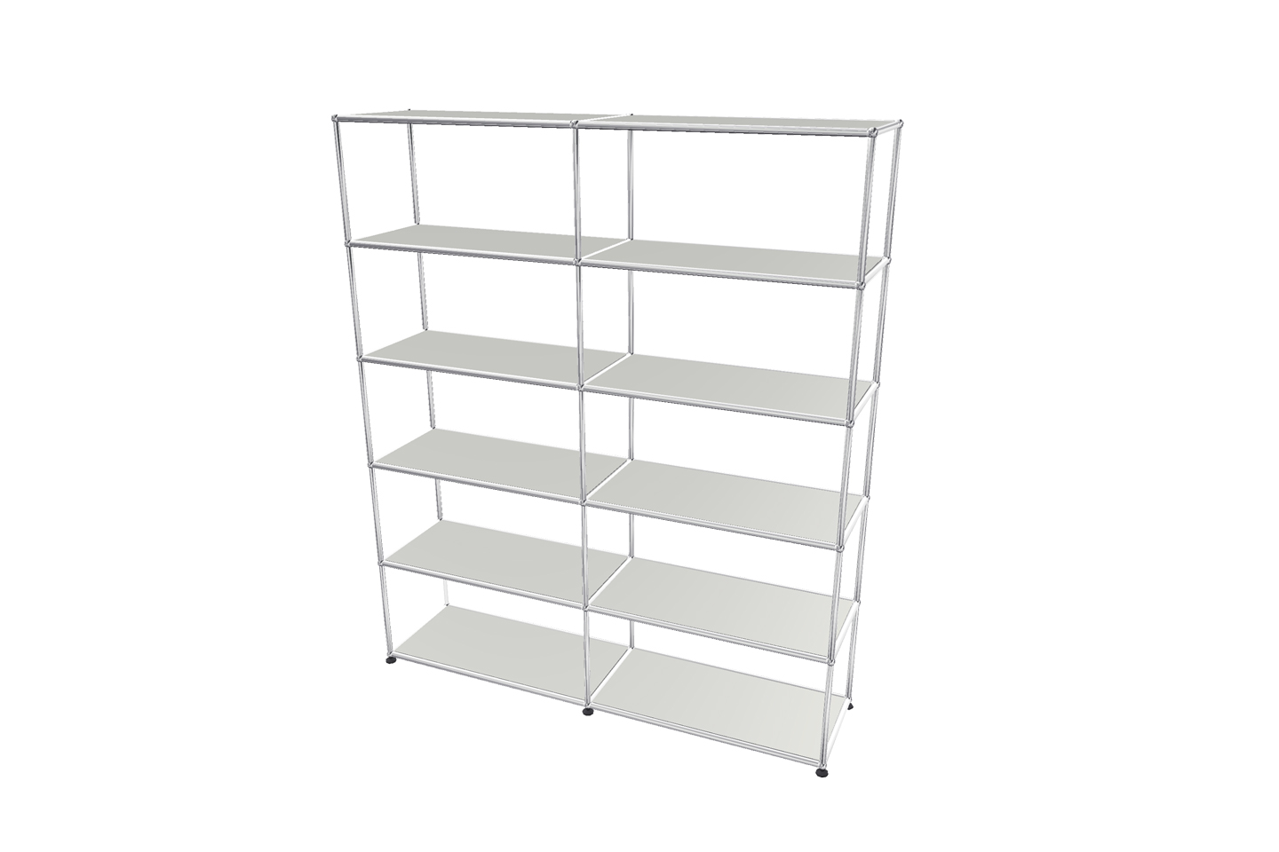 USM Haller Regal / Bücherregal in Breite 150 cm x Tiefe 35 cm