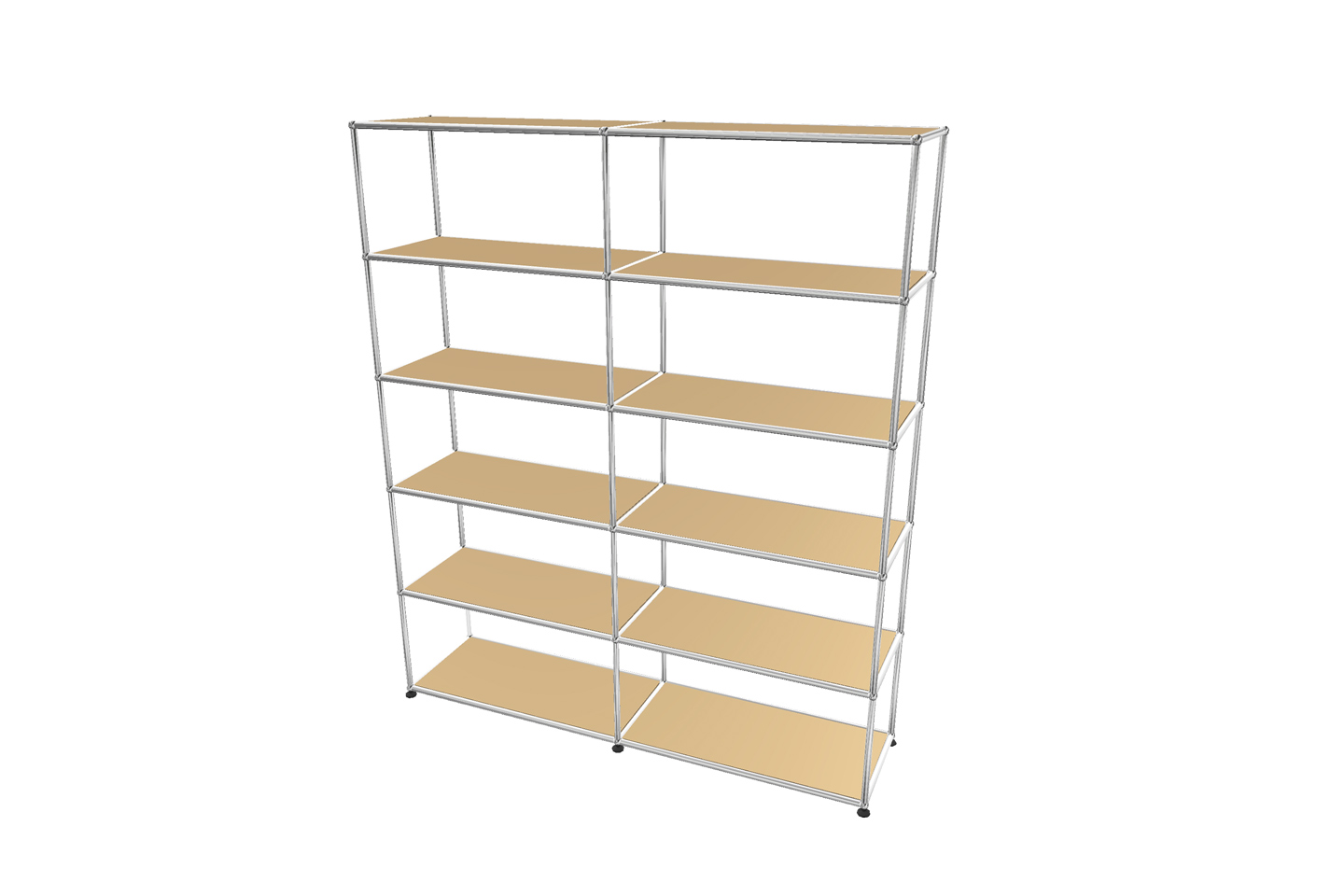 USM Haller Regal / Bücherregal in Breite 150 cm x Tiefe 35 cm