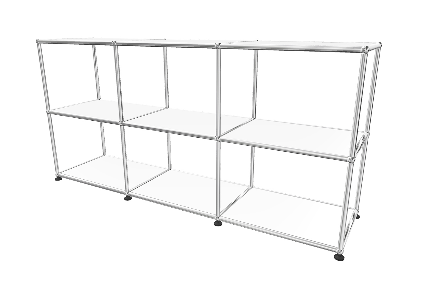 USM Haller Regal / Bücherregal in Breite 150 cm x Tiefe 35 cm