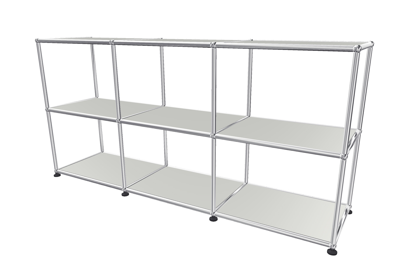 USM Haller Regal / Bücherregal in Breite 150 cm x Tiefe 35 cm