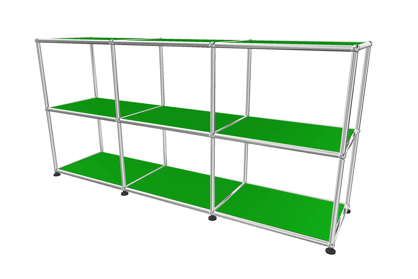 USM Haller Regal / Bücherregal in Breite 150 cm x Tiefe 35 cm