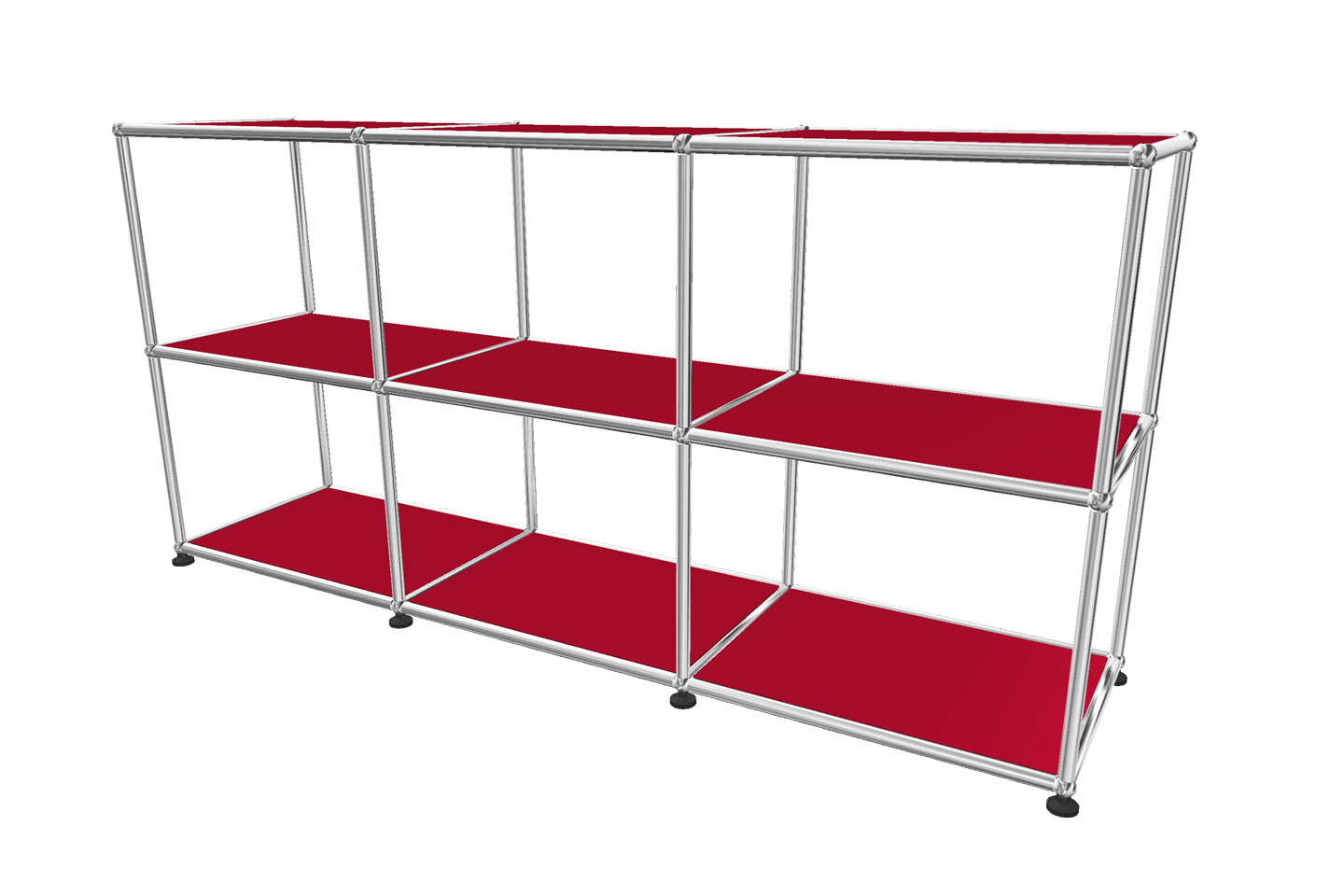 USM Haller Regal / Bücherregal in Breite 150 cm x Tiefe 35 cm