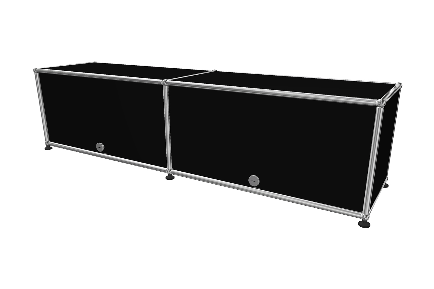 USM Haller Meuble TV / meuble bas avec portes coulissantes
