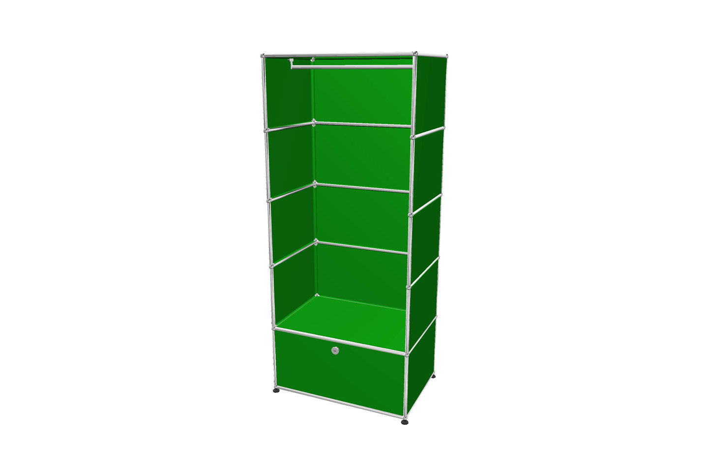 USM Haller Garderobenschrank mit Klapptür Tiefe 50 cm