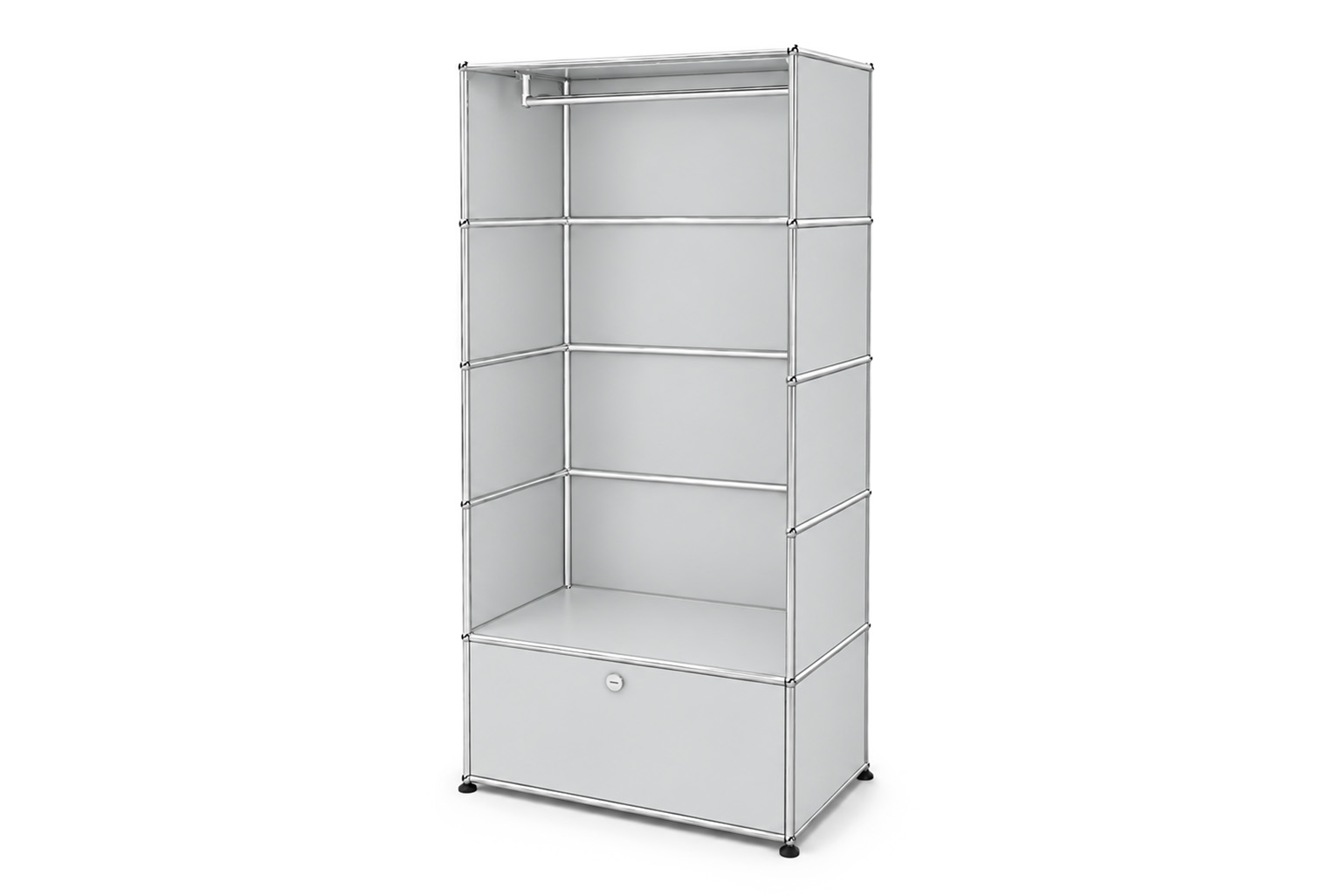 USM Haller Garderobenschrank mit Klapptür Tiefe 50 cm