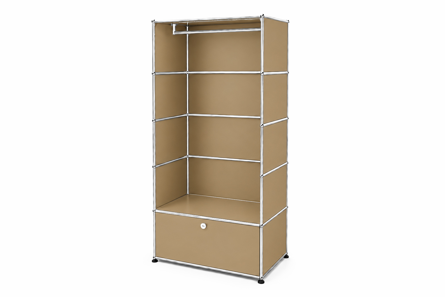 USM Haller Garderobenschrank mit Klapptür Tiefe 50 cm