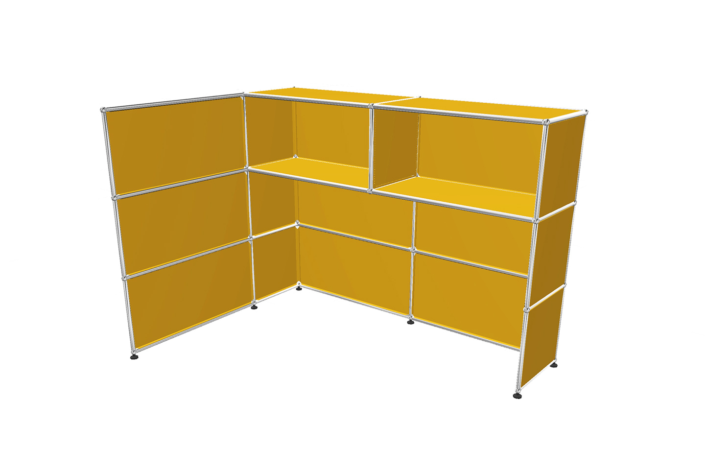 USM Haller Theke / Empfangstheke mit Sichtschutz