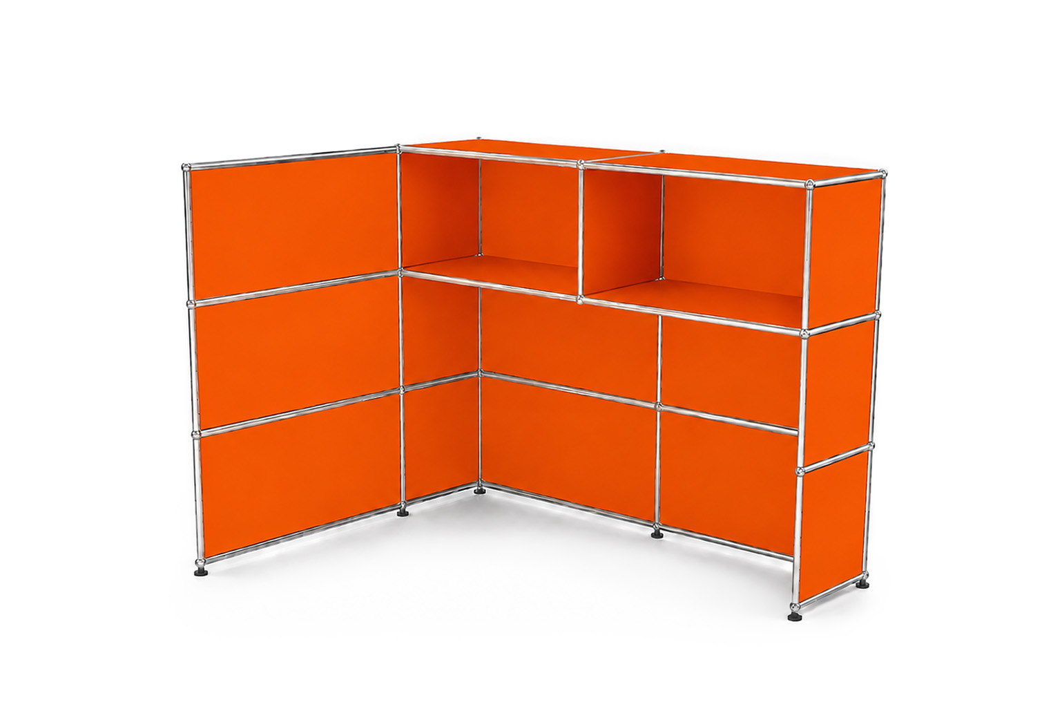 USM Haller Theke / Empfangstheke mit Sichtschutz