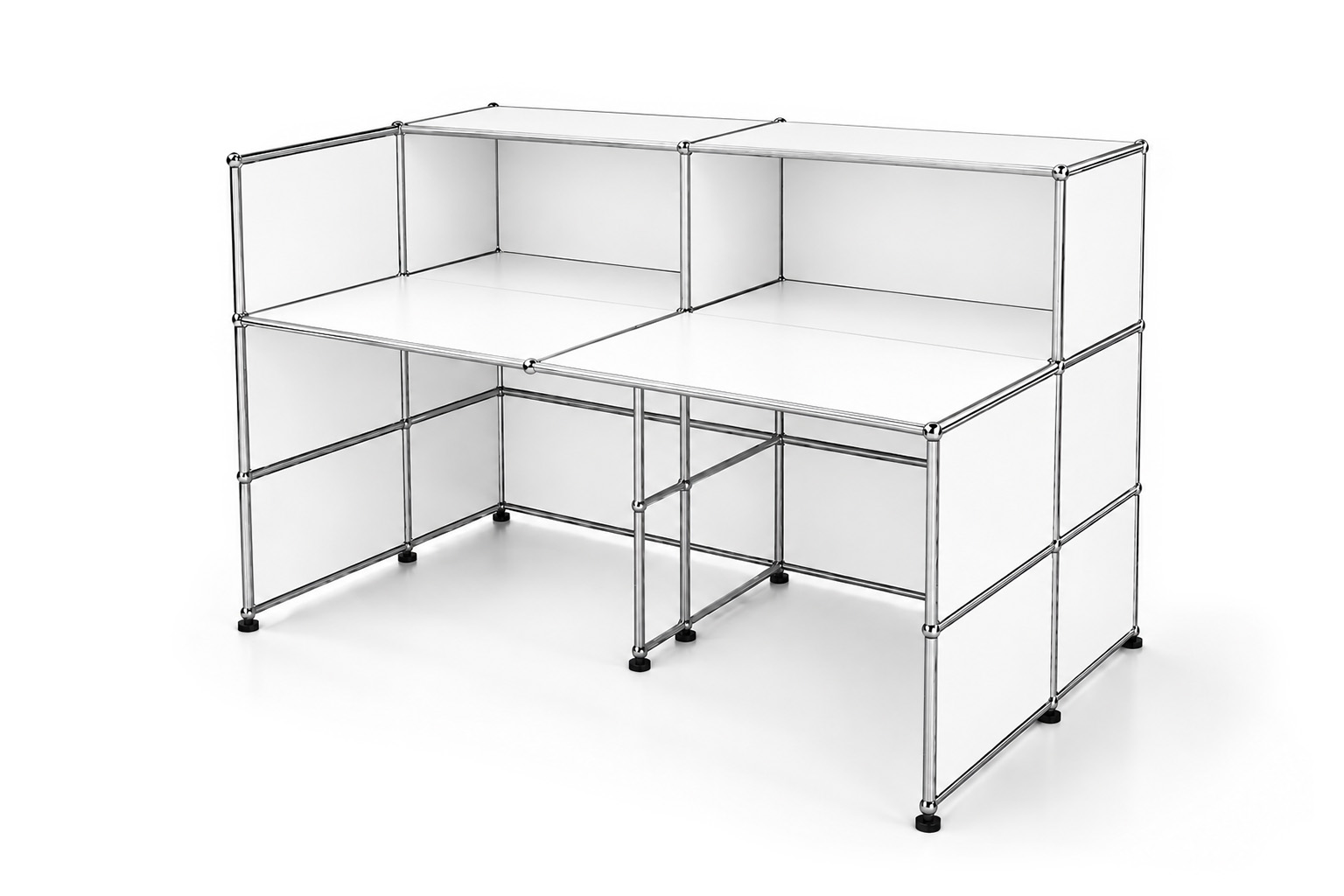 USM Haller Theke / Empfangstheke mit Sichtschutz