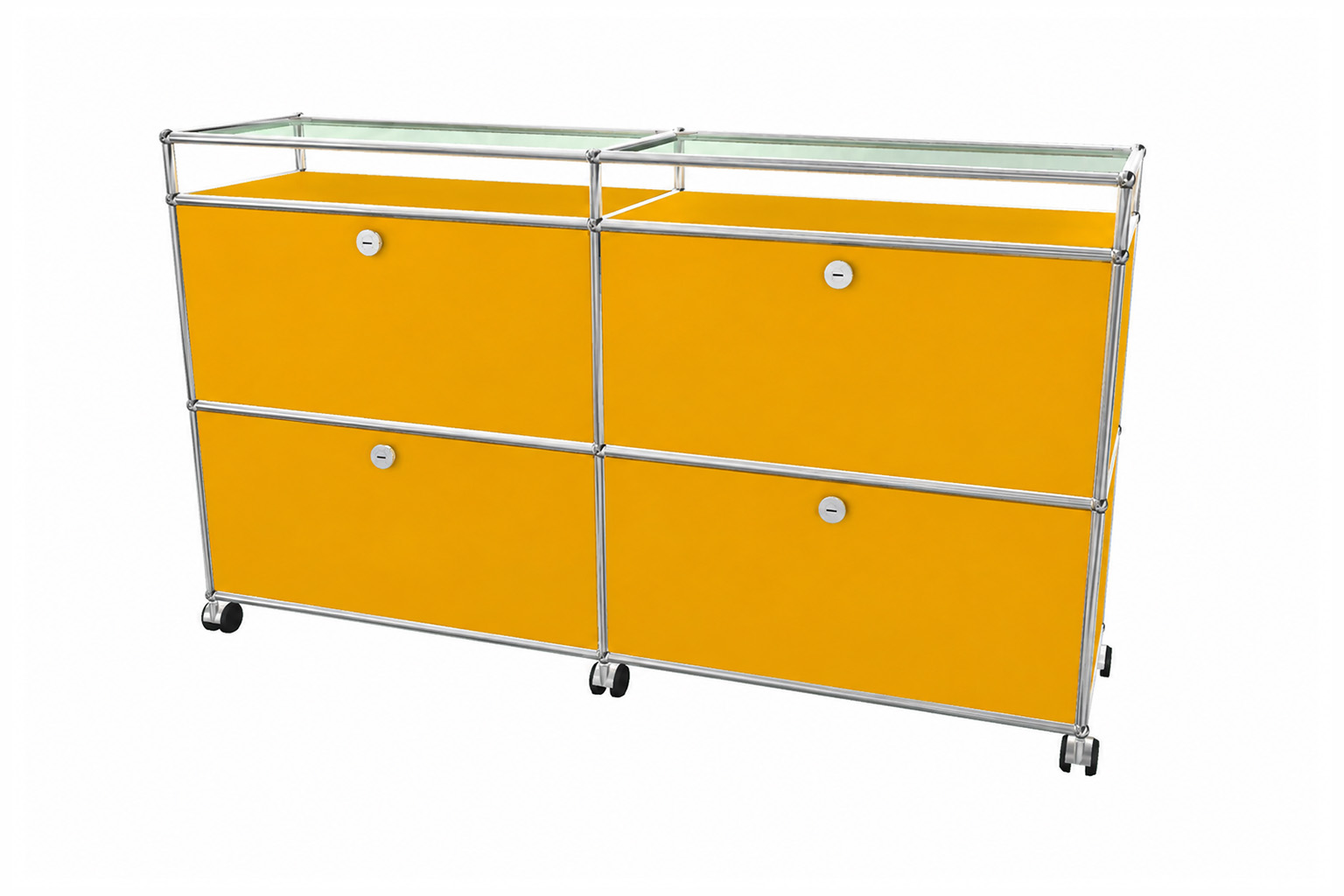 USM Haller Sideboard mit Glastablaren