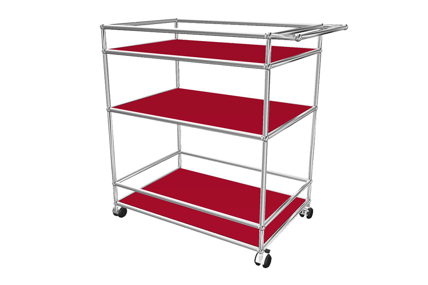 USM Haller Serving Cart Graphite Black RAL 9011