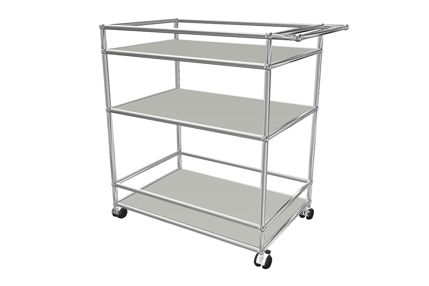 USM Haller Barwagen / Servierwagen 75 x 50 cm