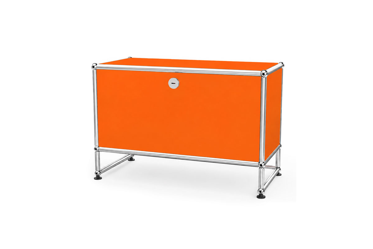USM haller Meuble Multimédia Noir Graphite RAL 9011