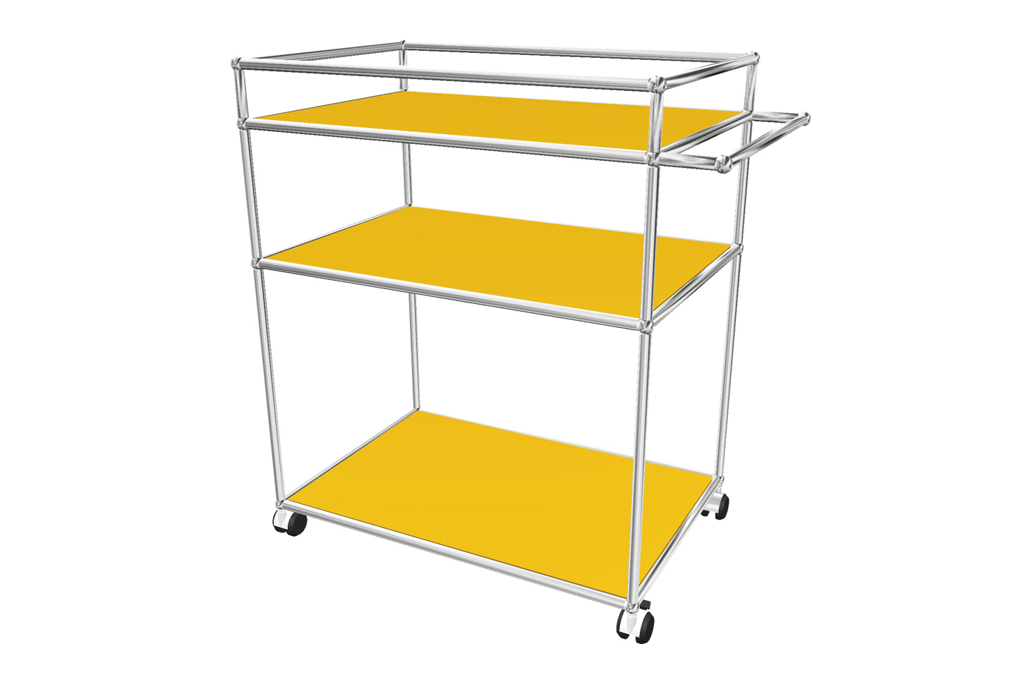 USM Haller Serving Cart Graphite Black RAL 9011