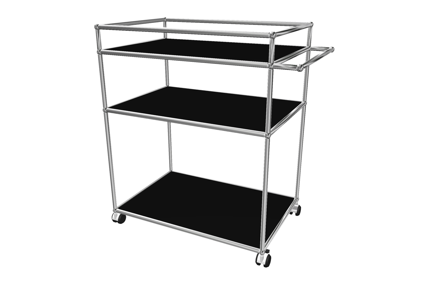 USM Haller Chariot De Bar Noir Graphite RAL 9011