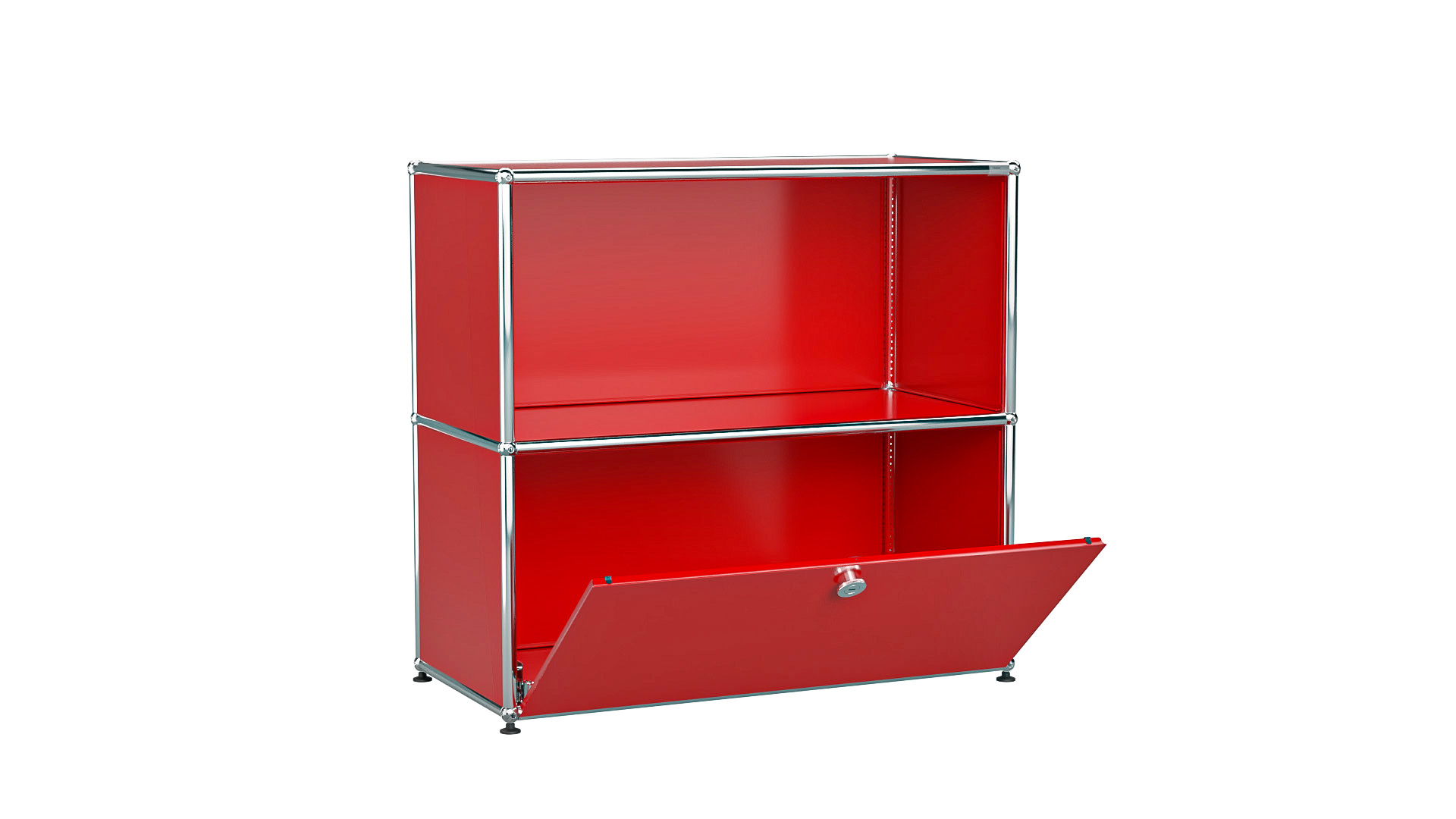USM Haller Sideboard individualisierbar in Breite 75 cm x Tiefe 35 cm