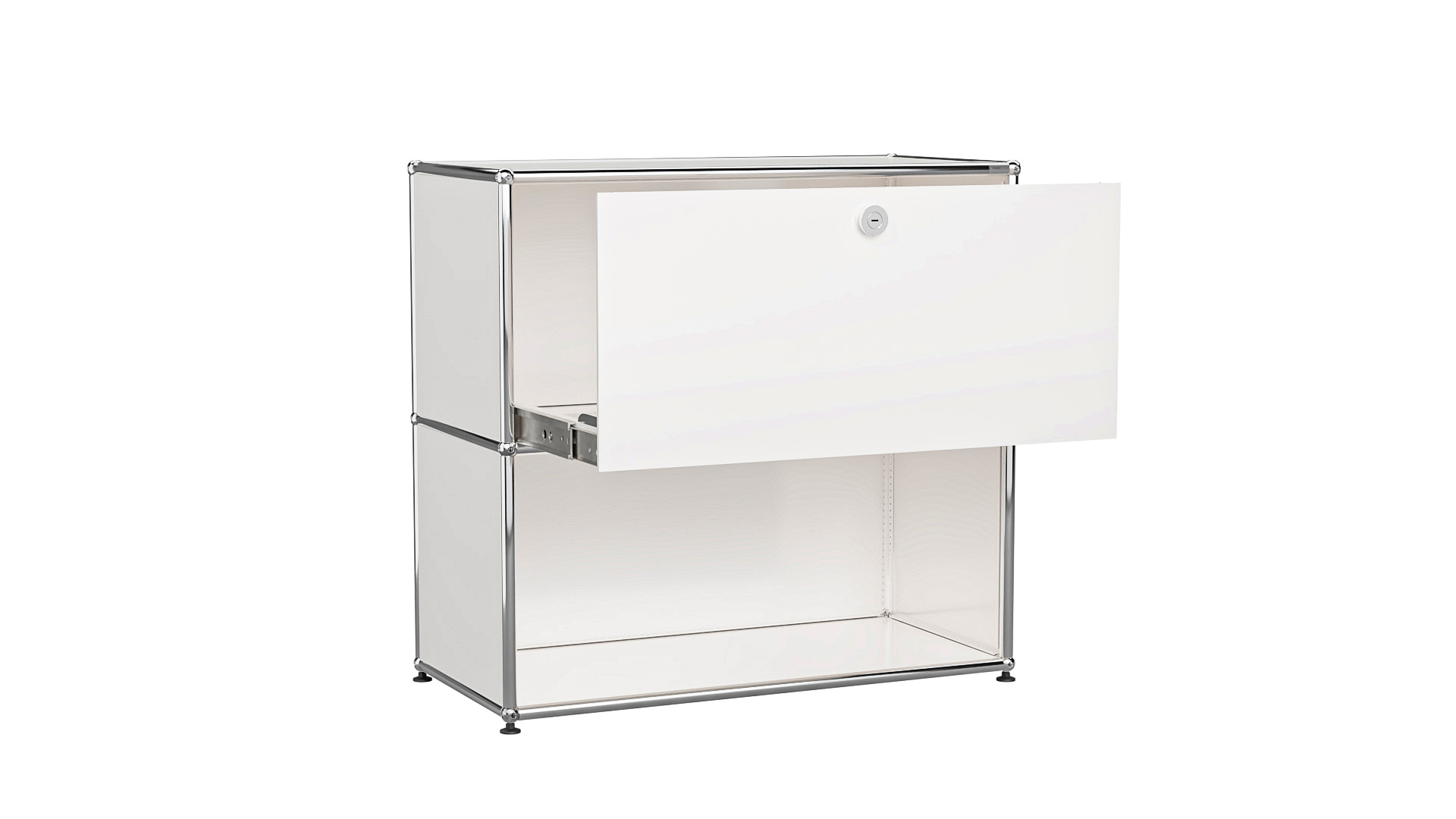 USM Haller Sideboard individualisierbar in Breite 75 cm x Tiefe 35 cm