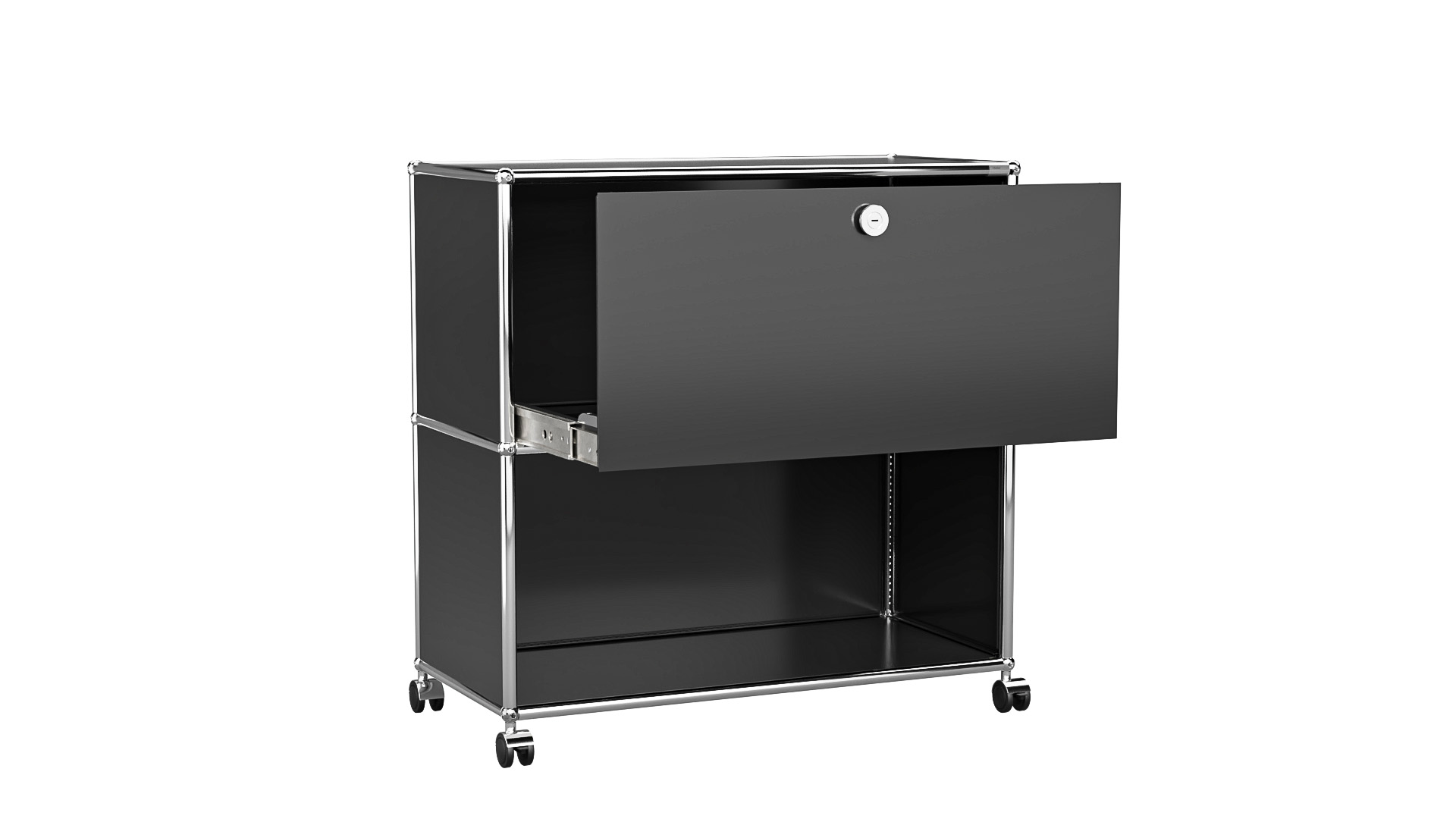 USM Haller Sideboard individualisierbar in Breite 75 cm x Tiefe 35 cm