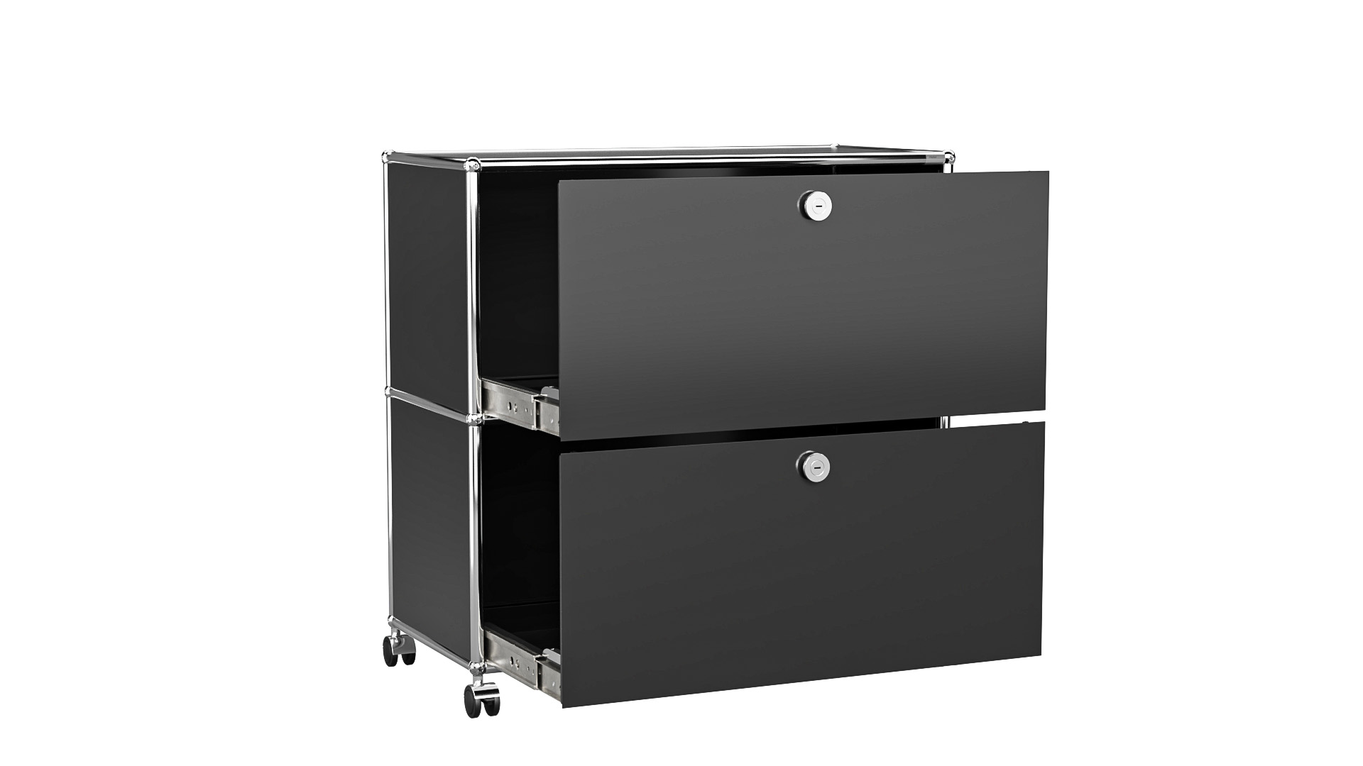 USM Haller Sideboard individualisierbar in Breite 75 cm x Tiefe 35 cm
