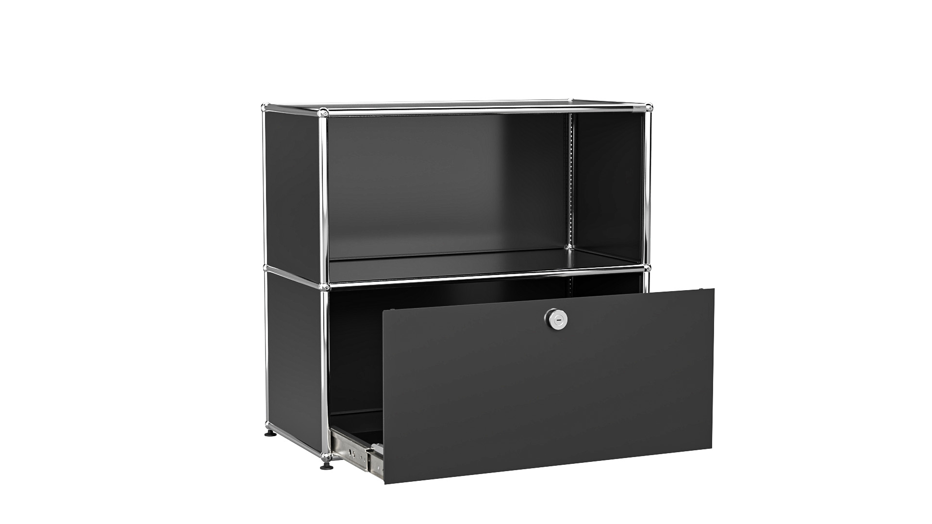 USM Haller Sideboard individualisierbar in Breite 75 cm x Tiefe 35 cm