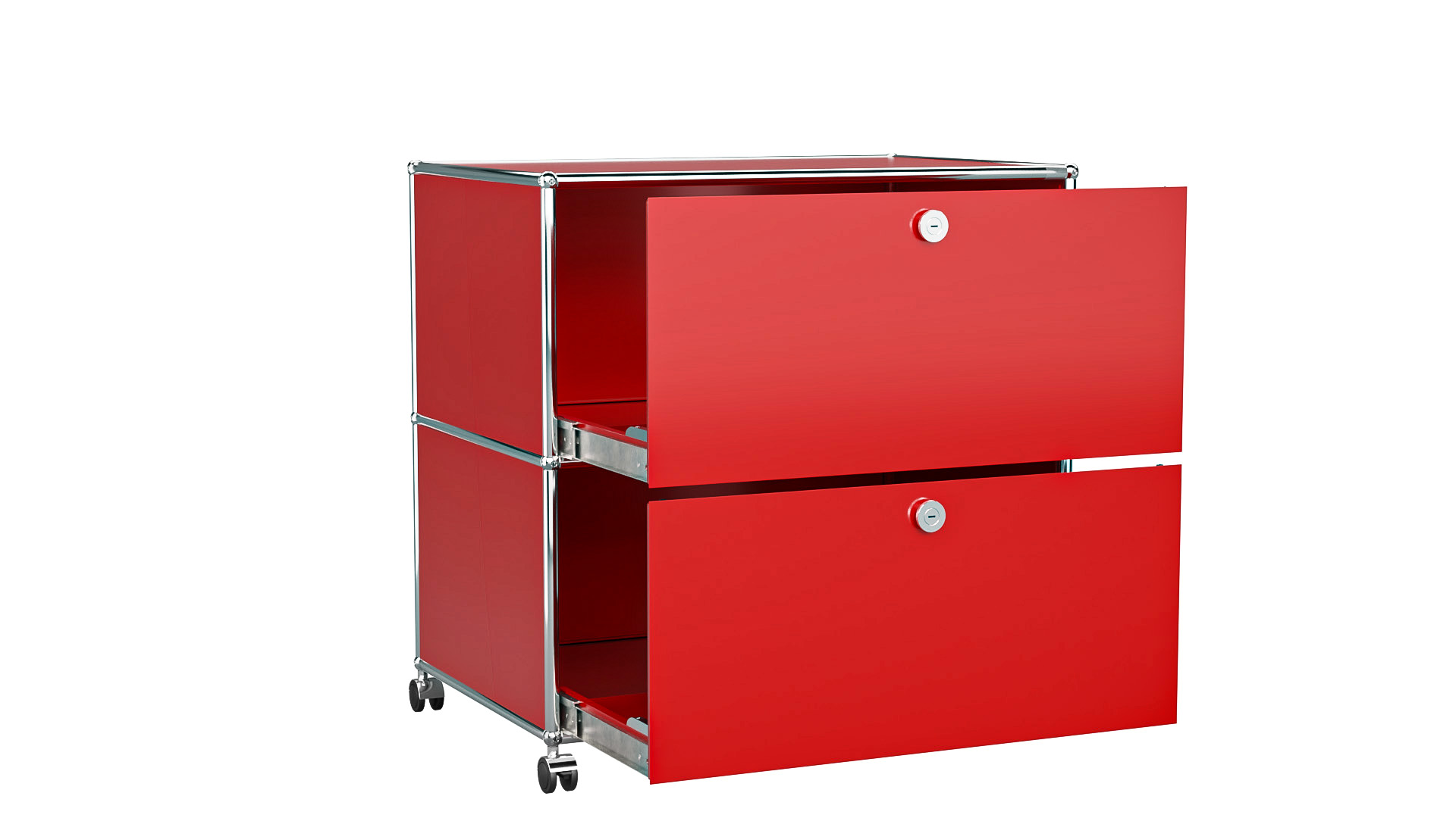 USM Haller Sideboard frei konfigurierbar in Breite 75 cm x Tiefe 50 cm | Individualisierbare Sideboards | USM Haller | Marken & Produkte - Designklassiker