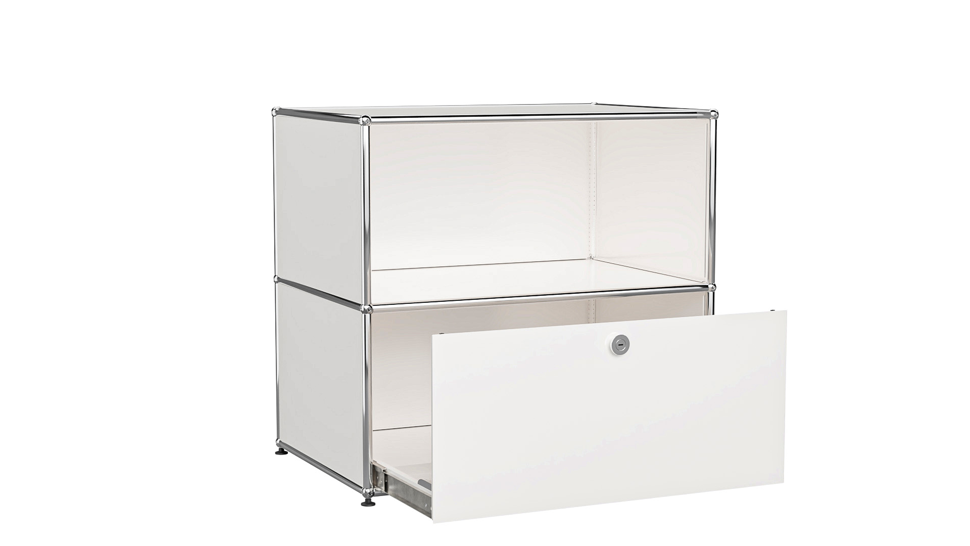 USM Haller Sideboard individualisierbar in Breite 75 cm x Tiefe 50 cm
