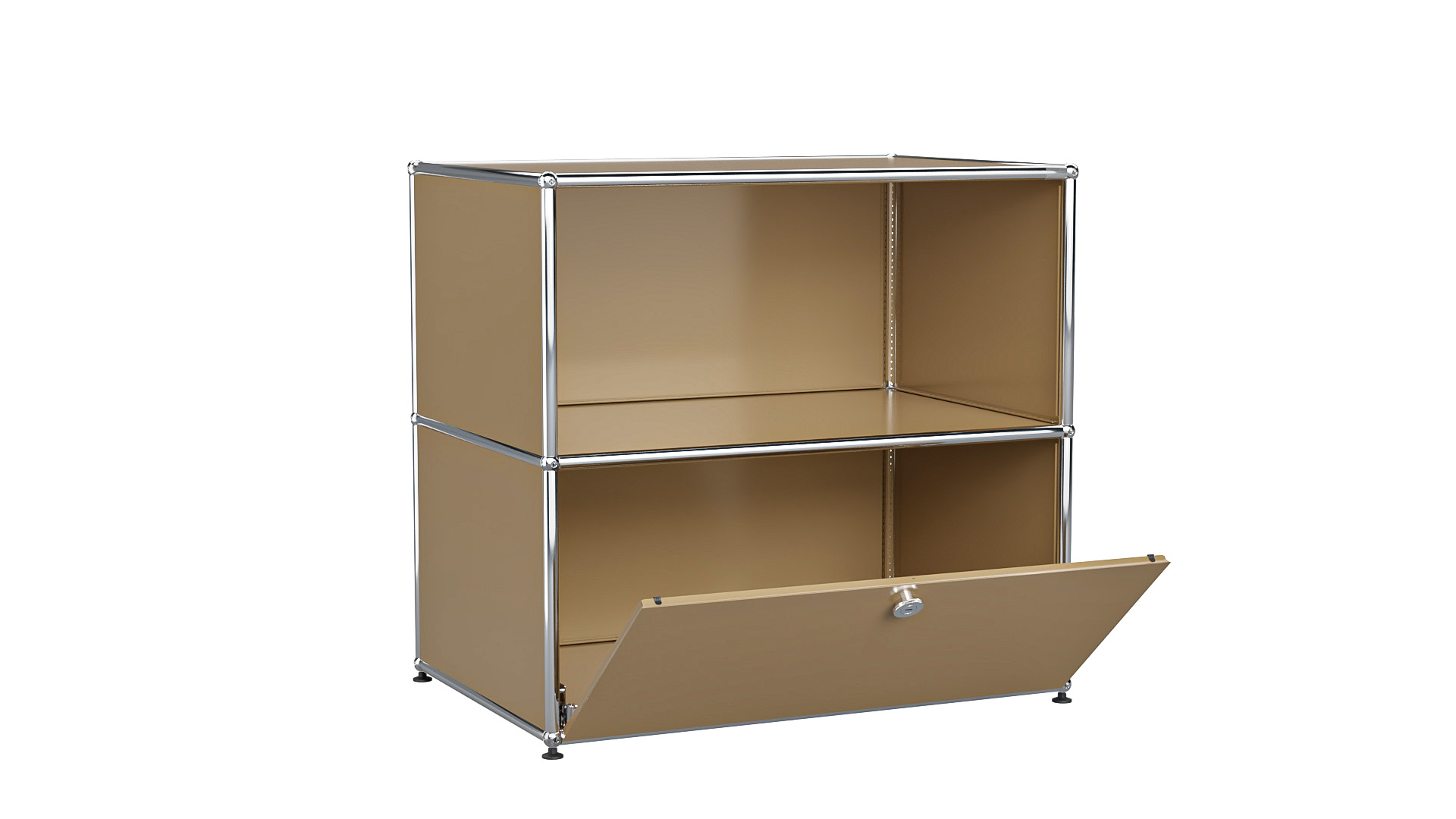 USM Haller Sideboard individualisierbar in Breite 75 cm x Tiefe 50 cm