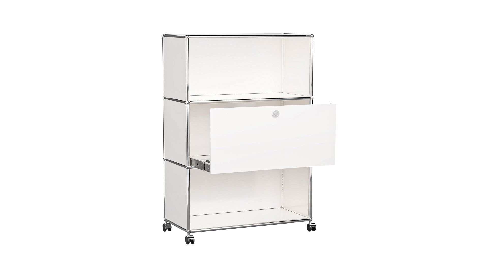 USM Haller Sideboard individualisierbar in Breite 75 cm x Tiefe 35 cm