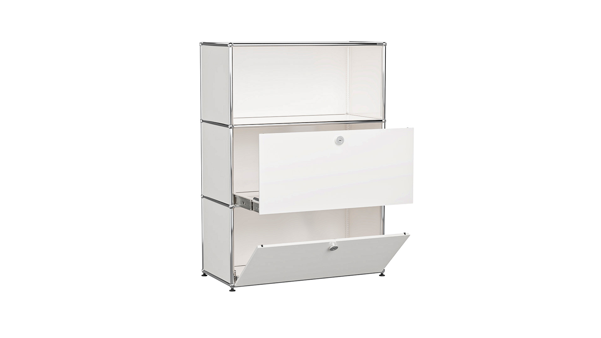 USM Haller Sideboard individualisierbar in Breite 75 cm x Tiefe 35 cm