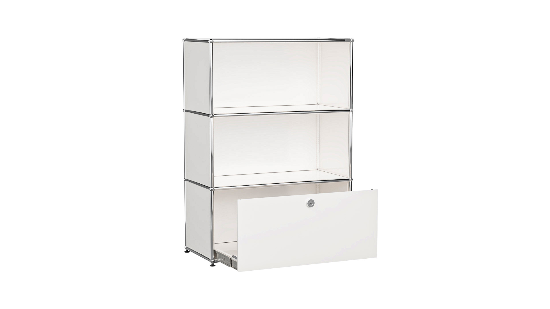 USM Haller Sideboard individualisierbar in Breite 75 cm x Tiefe 35 cm