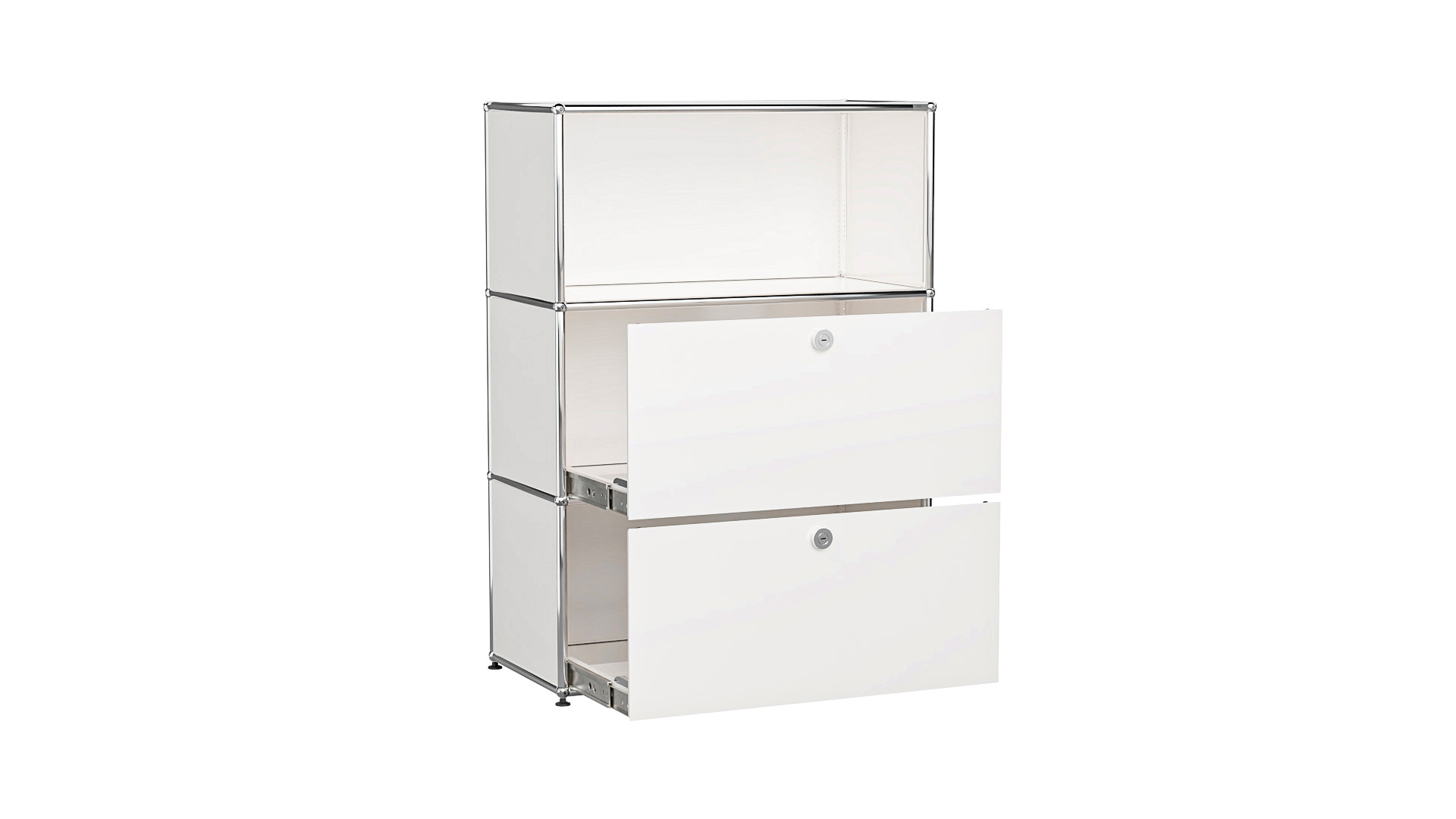 USM Haller Sideboard individualisierbar in Breite 75 cm x Tiefe 35 cm