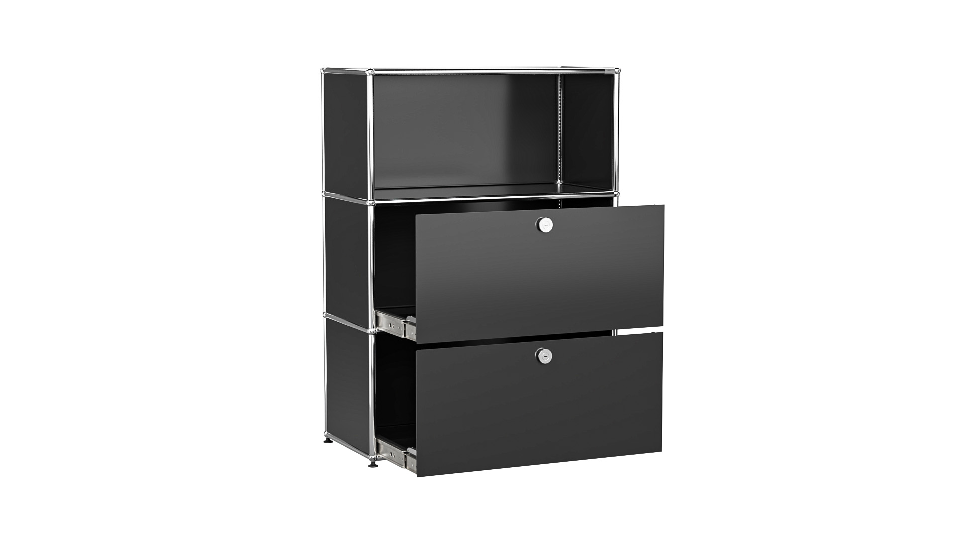 USM Haller Sideboard individualisierbar in Breite 75 cm x Tiefe 35 cm