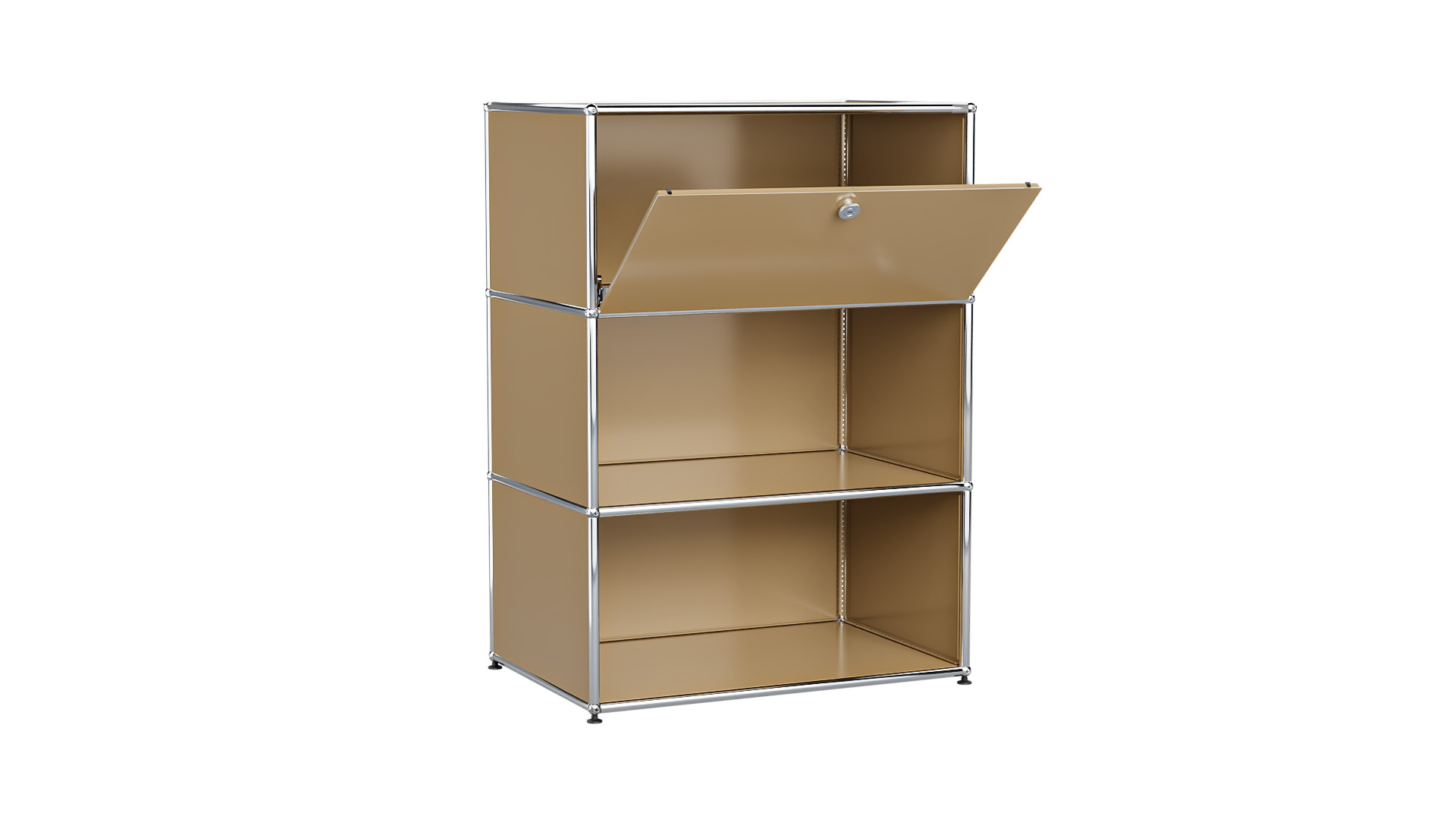 USM Haller Sideboard individualisierbar in Breite 75 cm x Tiefe 50 cm