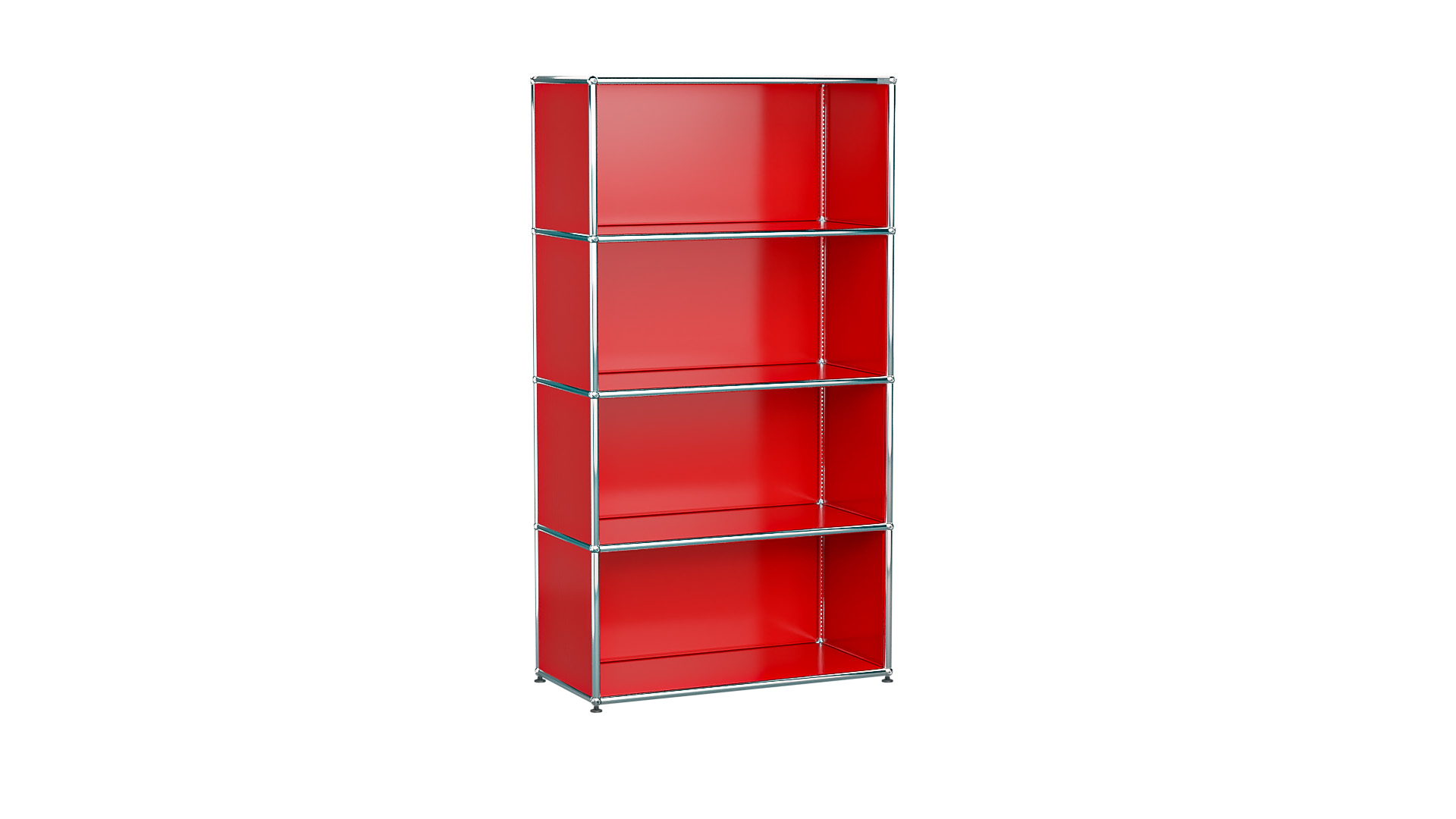 USM Haller Regal individualisierbar in Breite 75 cm x Tiefe 35 cm