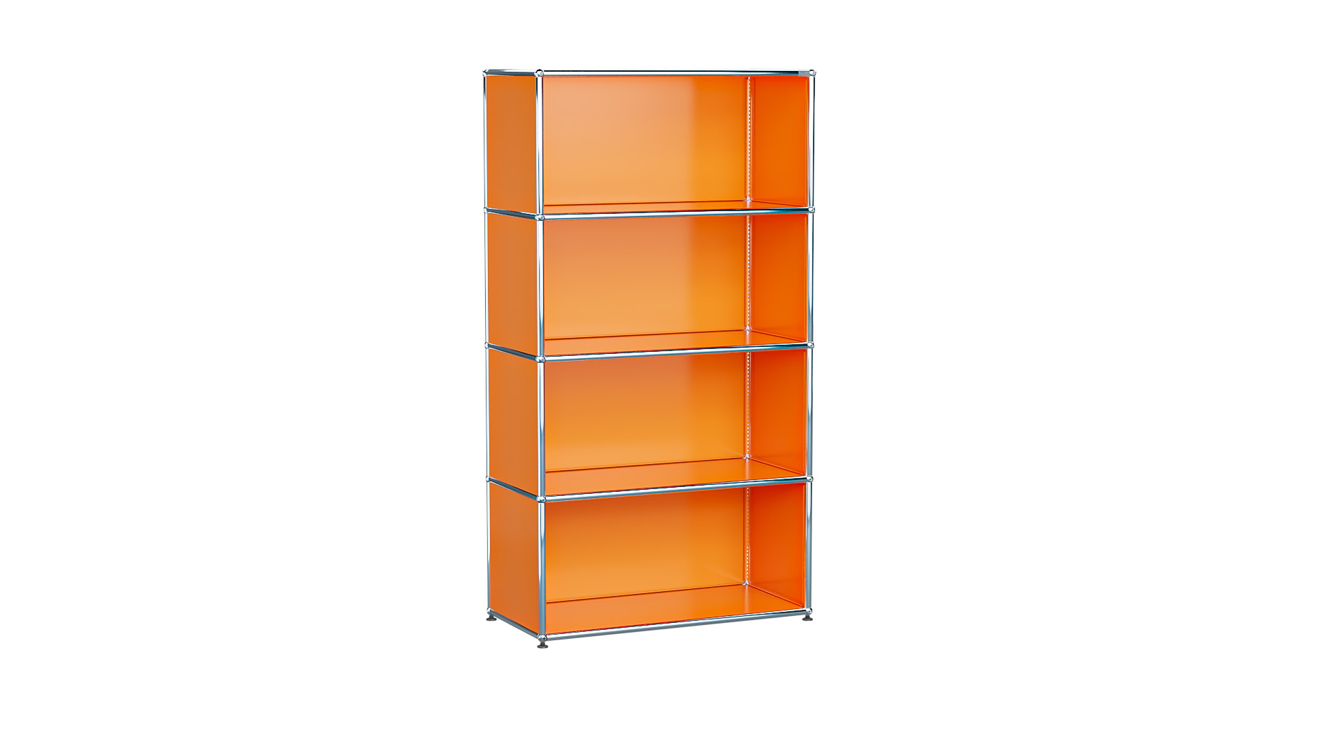 USM Haller Regal individualisierbar in Breite 75 cm x Tiefe 35 cm