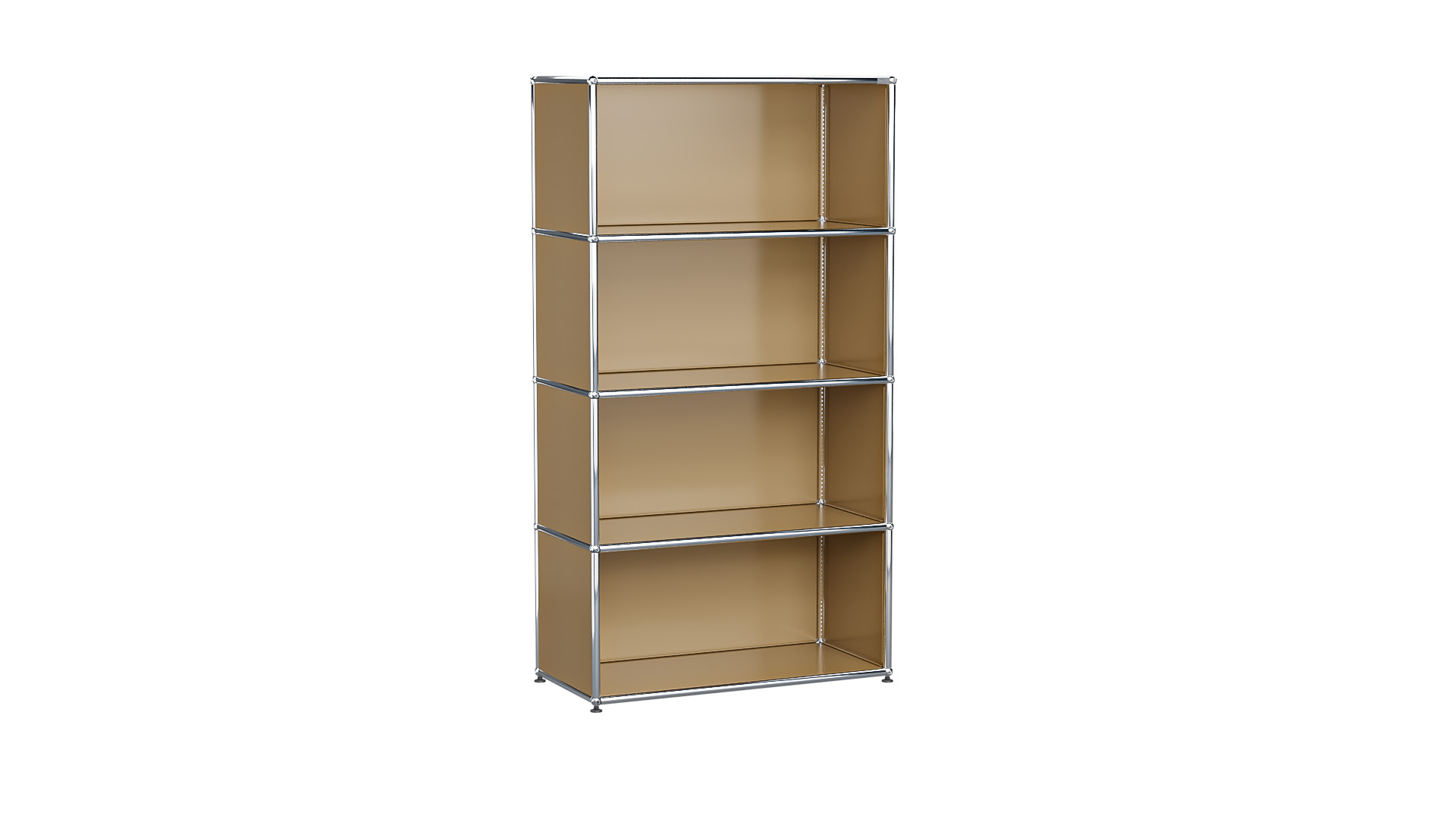 USM Haller Regal individualisierbar in Breite 75 cm x Tiefe 35 cm