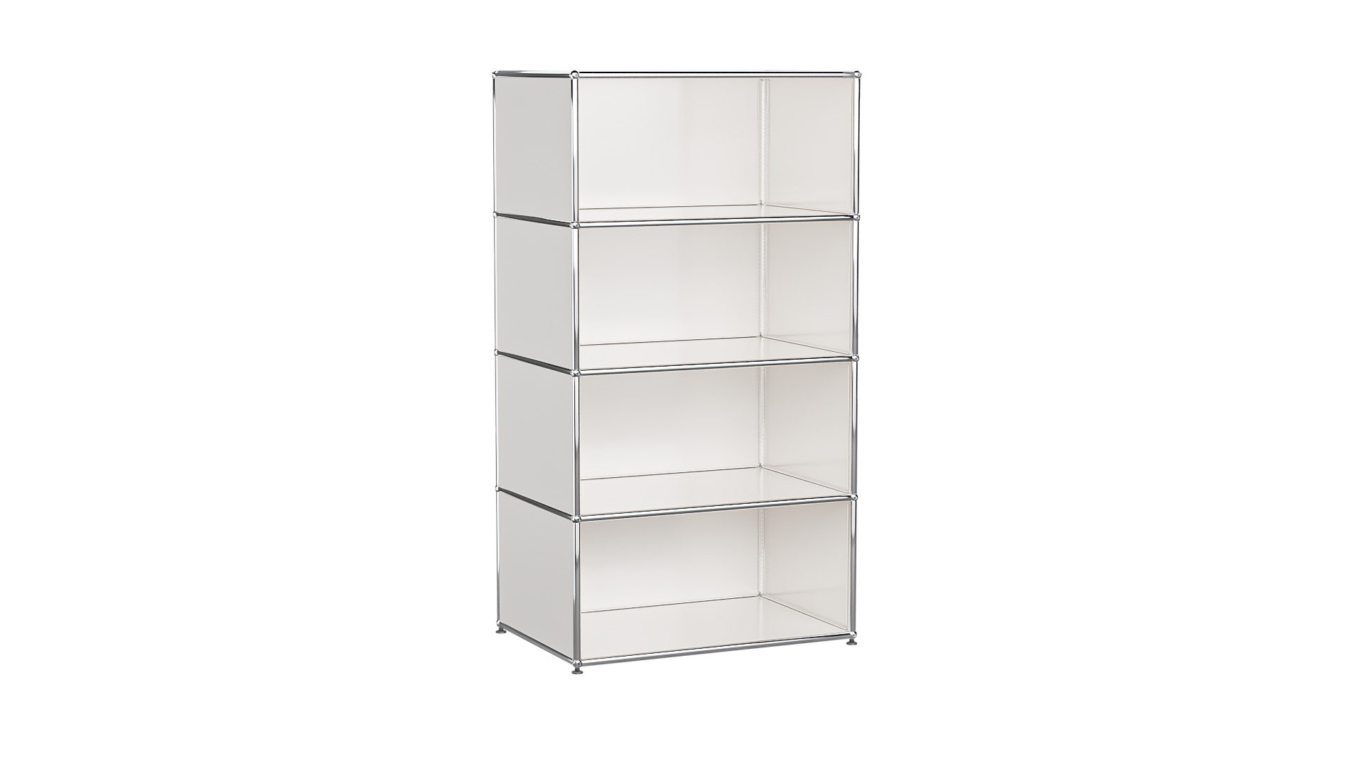 USM Haller Regal individualisierbar in Breite 75 cm x Tiefe 50 cm