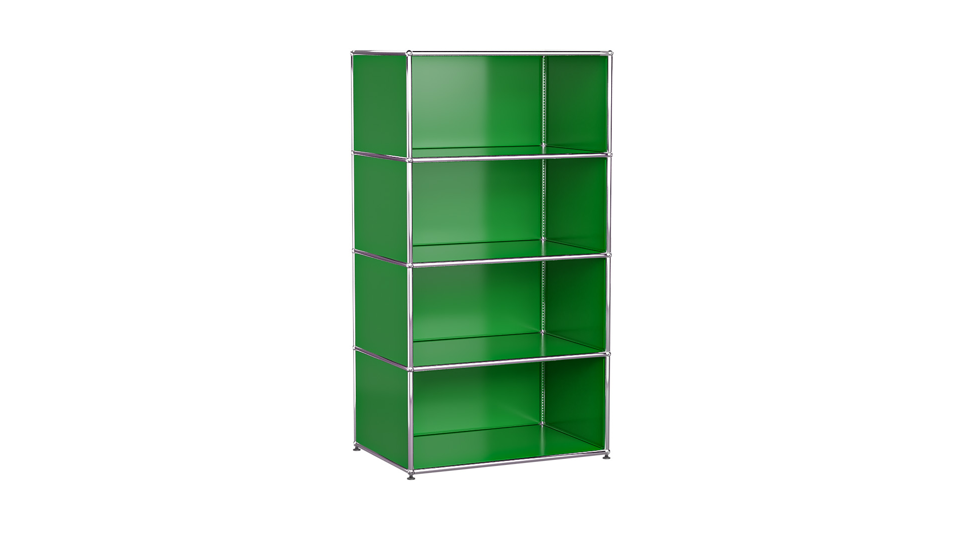 USM Haller Regal individualisierbar in Breite 75 cm x Tiefe 50 cm