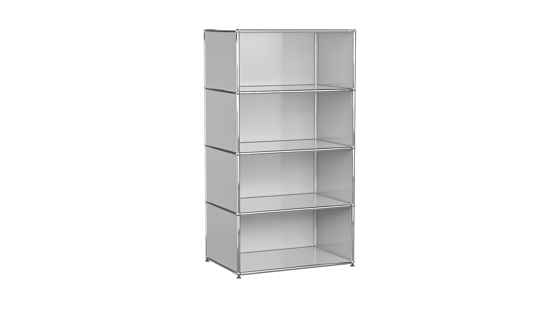 USM Haller Regal individualisierbar in Breite 75 cm x Tiefe 50 cm