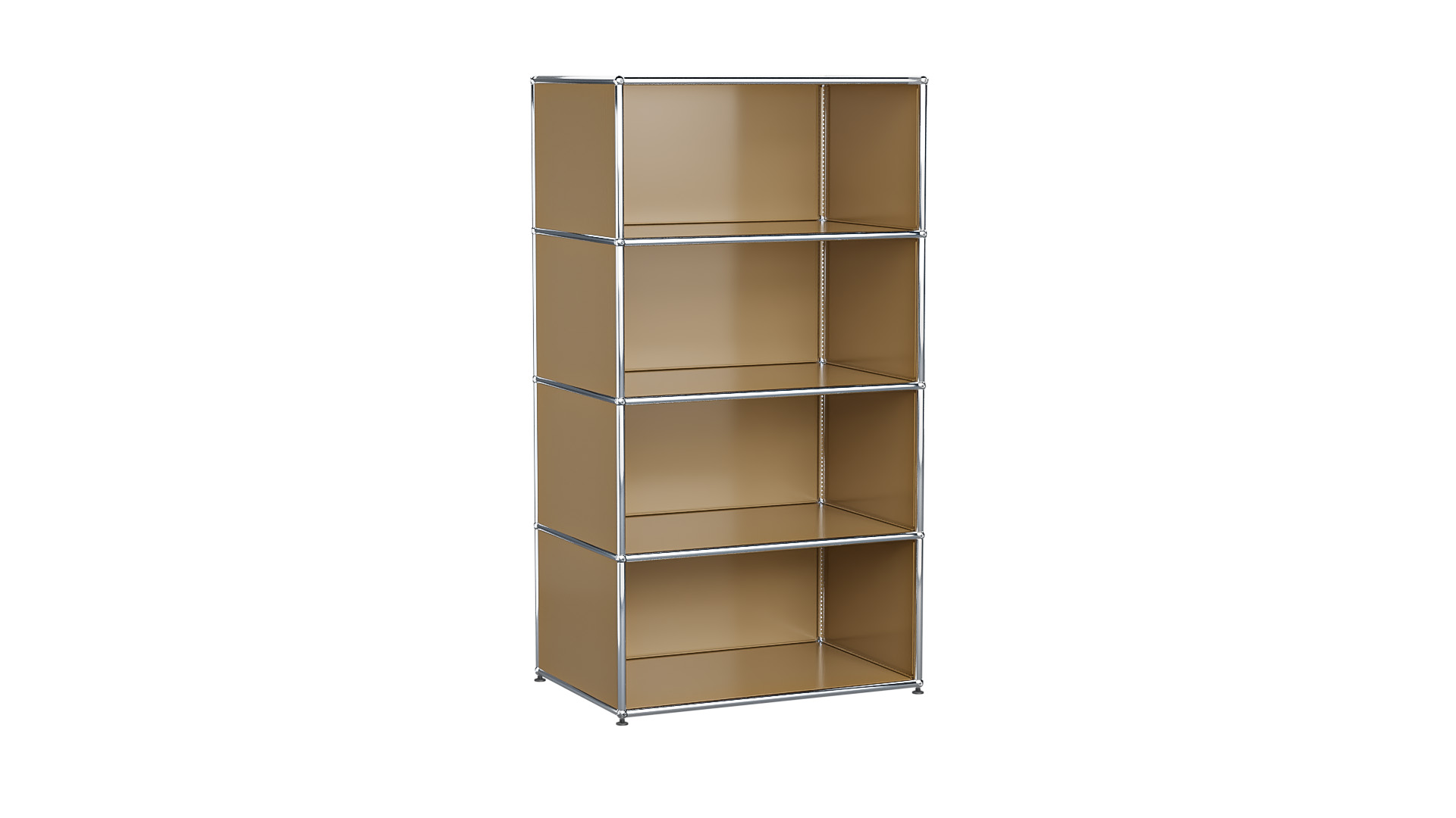 USM Haller Regal individualisierbar in Breite 75 cm x Tiefe 50 cm