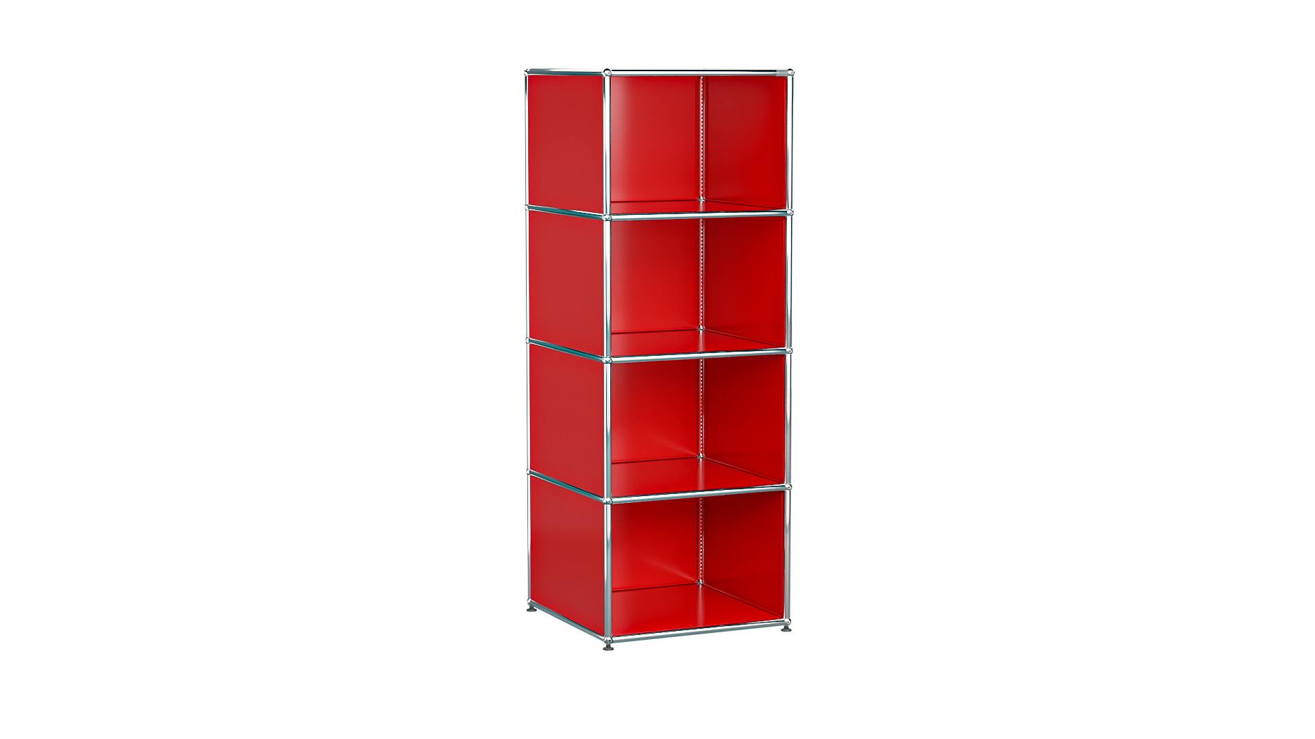 USM Haller Regal individualisierbar in Breite 50 cm x Tiefe 50 cm